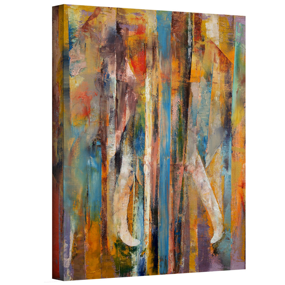 Zipcode Design Elephant Painting Print On Wrapped Canvas Zipcode Trade Design Elephant Painting Print On Wrapped Canvas