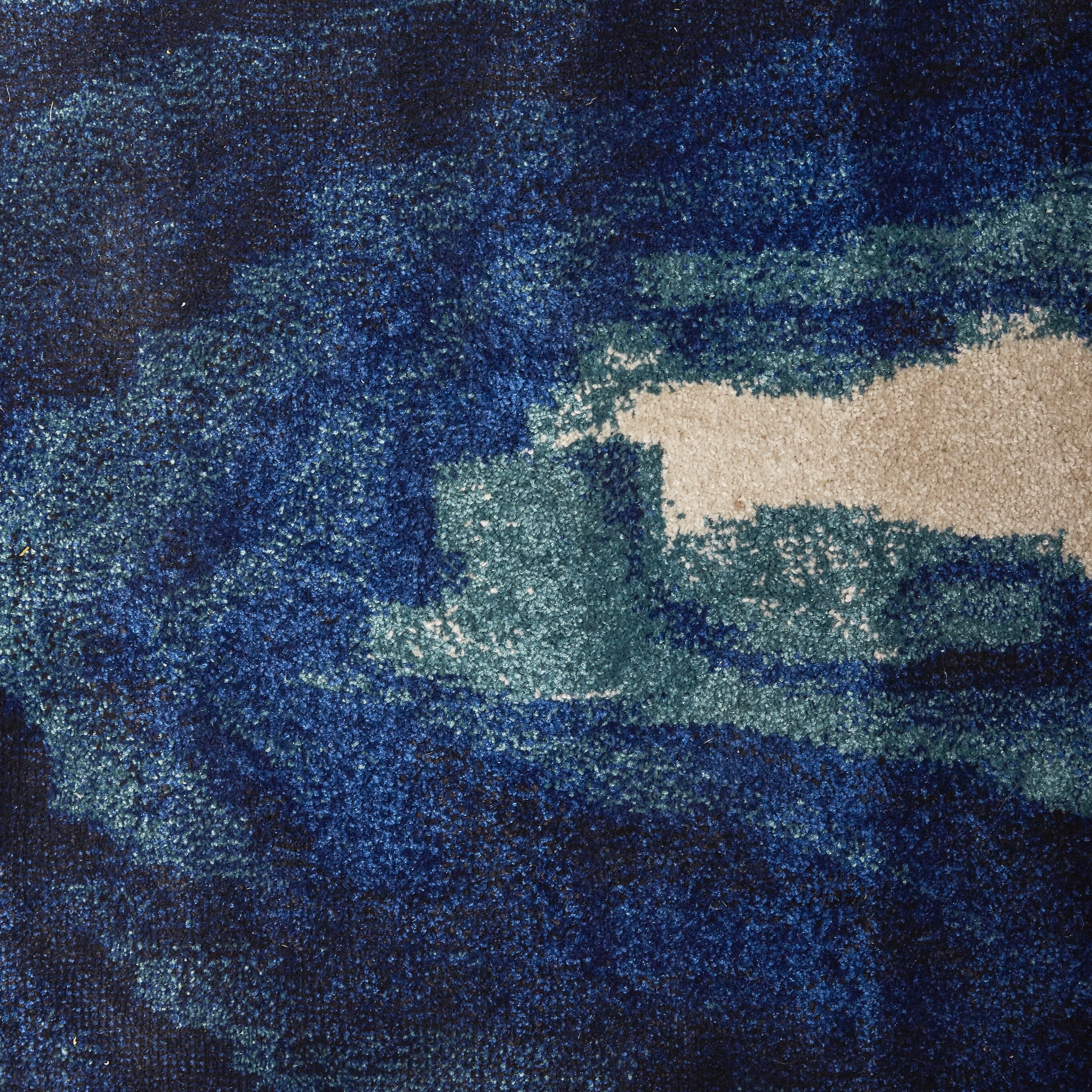 blue throw rugs