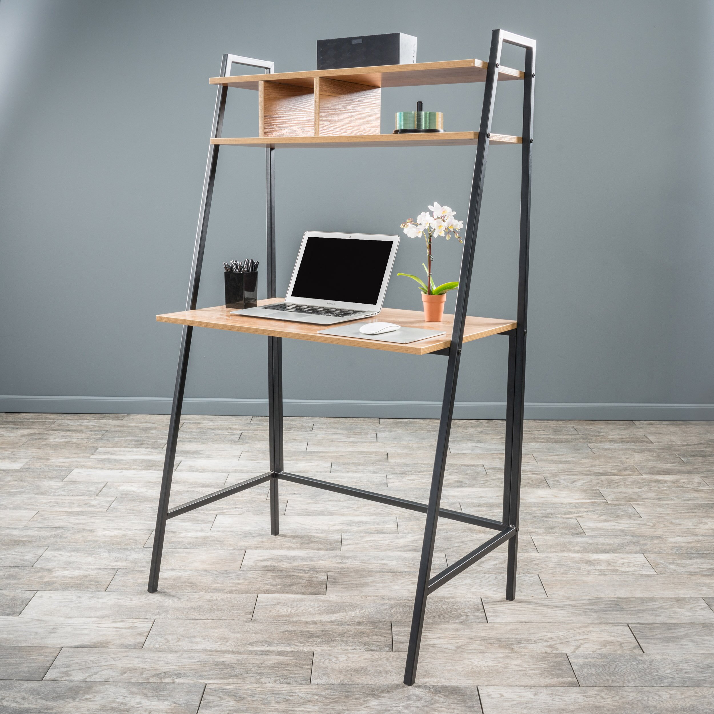 Home Loft Concepts Sigma Leaning/Ladder Desk & Reviews Wayfair