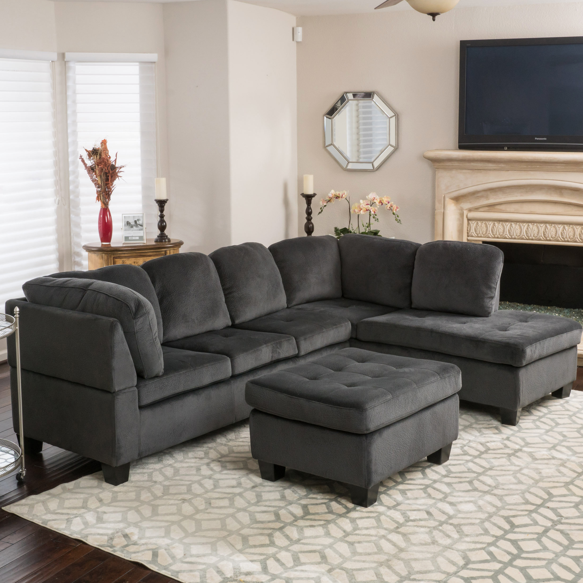 Home Loft Concepts Evan Sectional & Reviews Wayfair