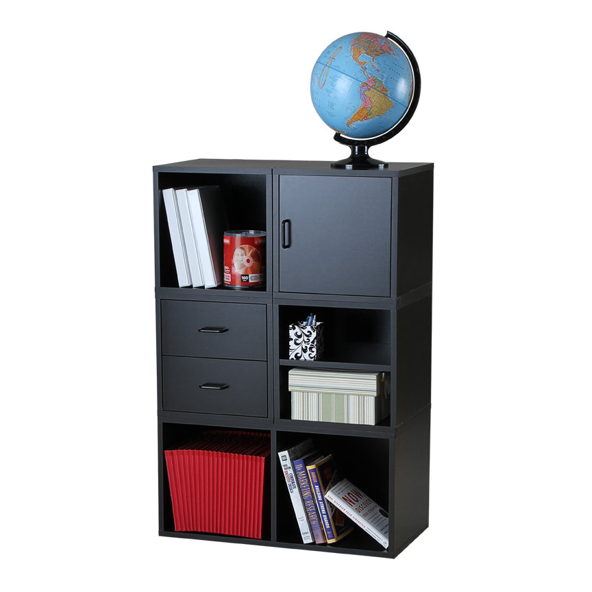 Bookcases With Doors You Ll Love Wayfair Carrabba Storage Cube 45 Unit Bookcase