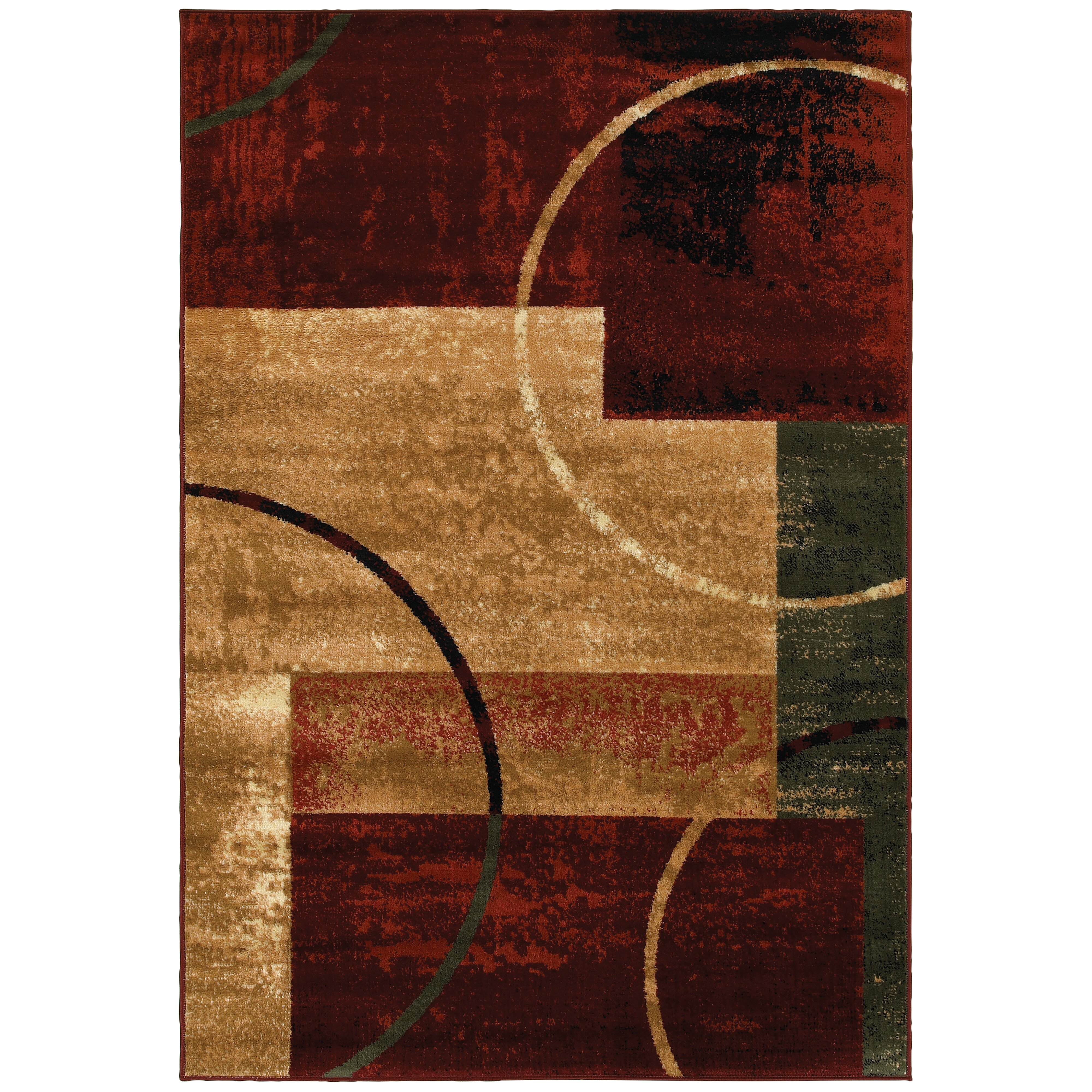 Andover Mills Eileen Red and Gold Area Rug & Reviews | Wayfair - Andover Mills® Eileen Red and Gold Area Rug