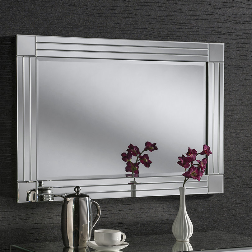 Yearn Mirrors Beveled Contemporary Wall Mirror & Reviews Wayfair.co.uk