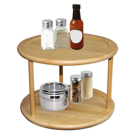 quick view 2 tier lazy susan lazy susans youll love wayfair