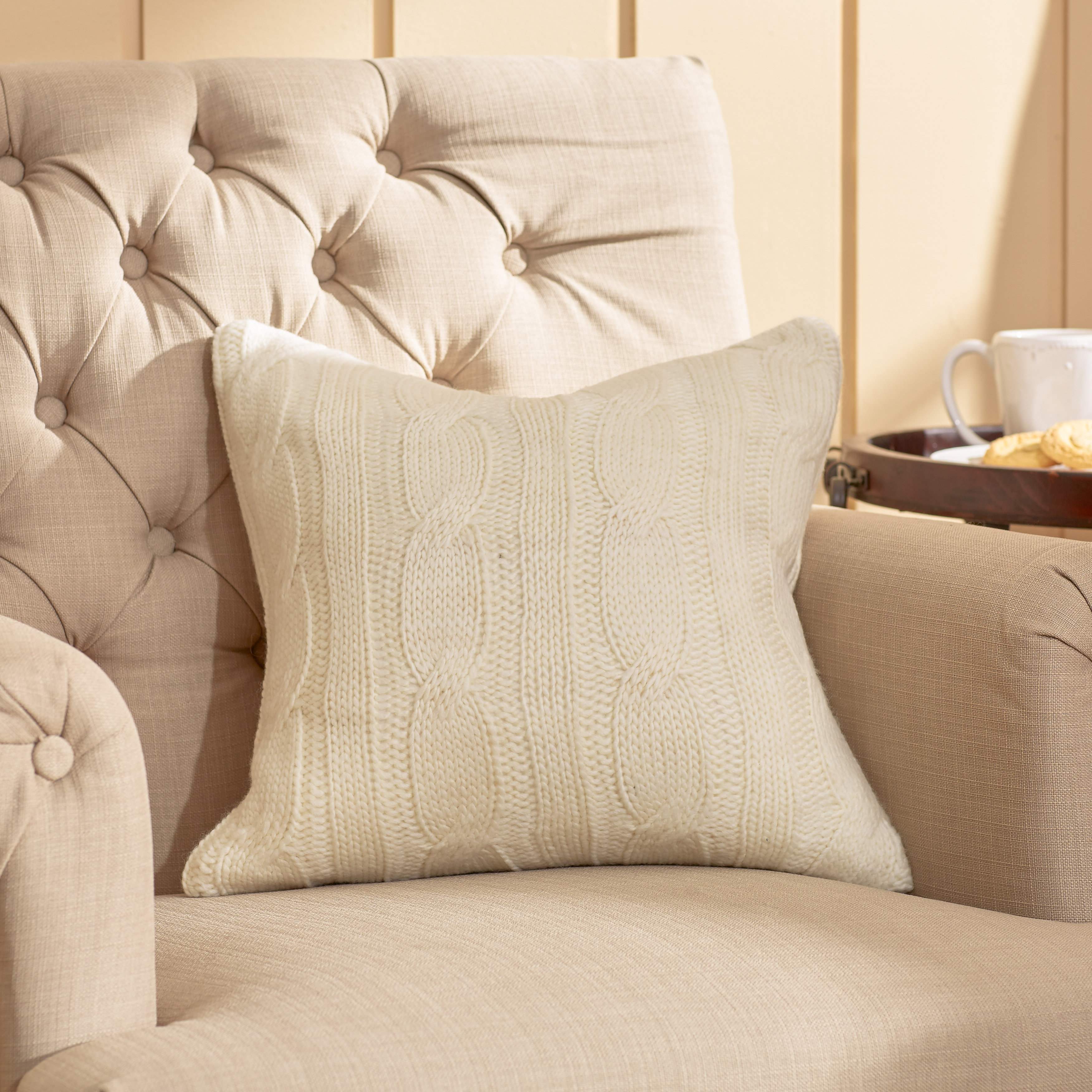 Three Posts Davis Wool Throw Pillow & Reviews Wayfair