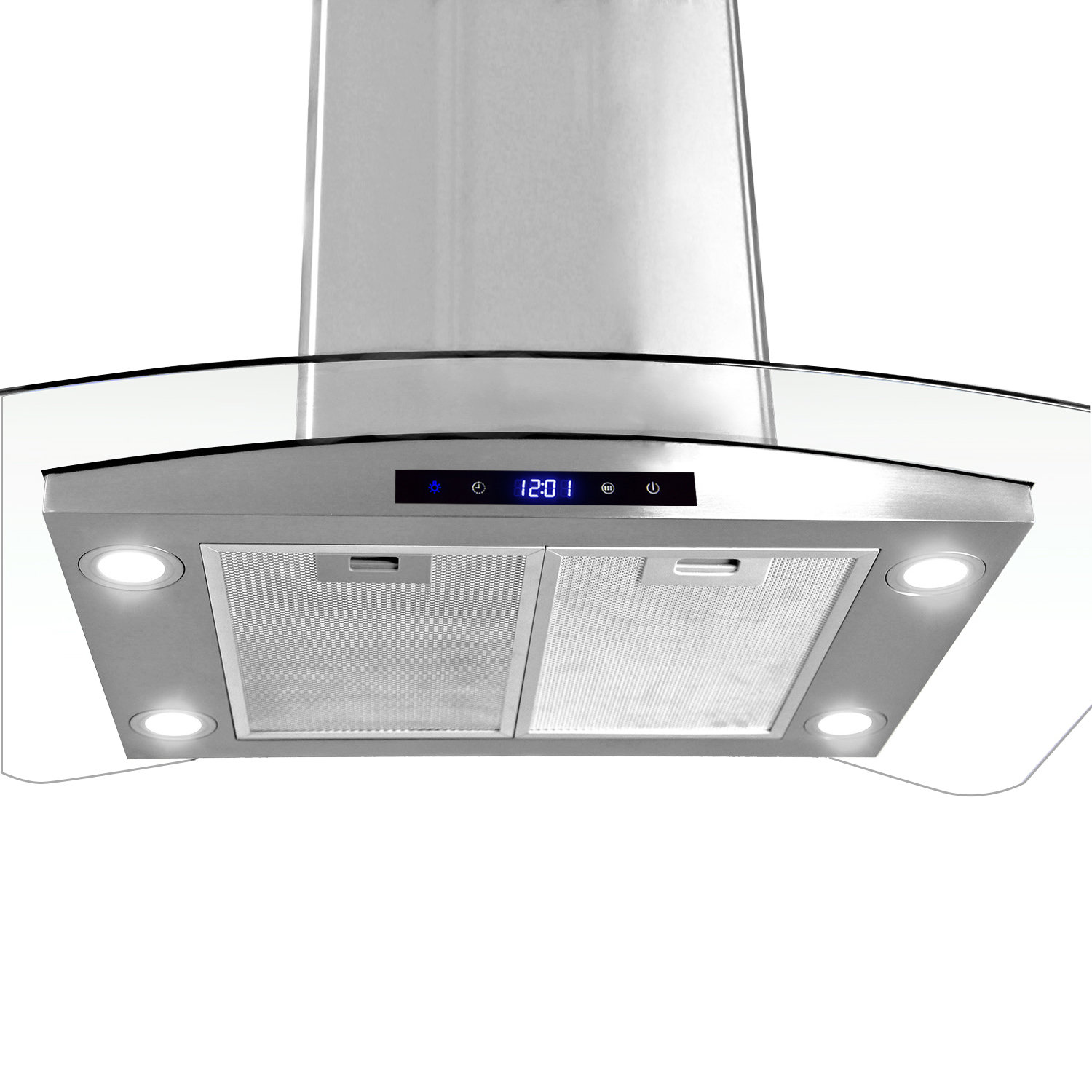 AKDY 36" 400 CFM Convertible Island Range Hood & Reviews Wayfair