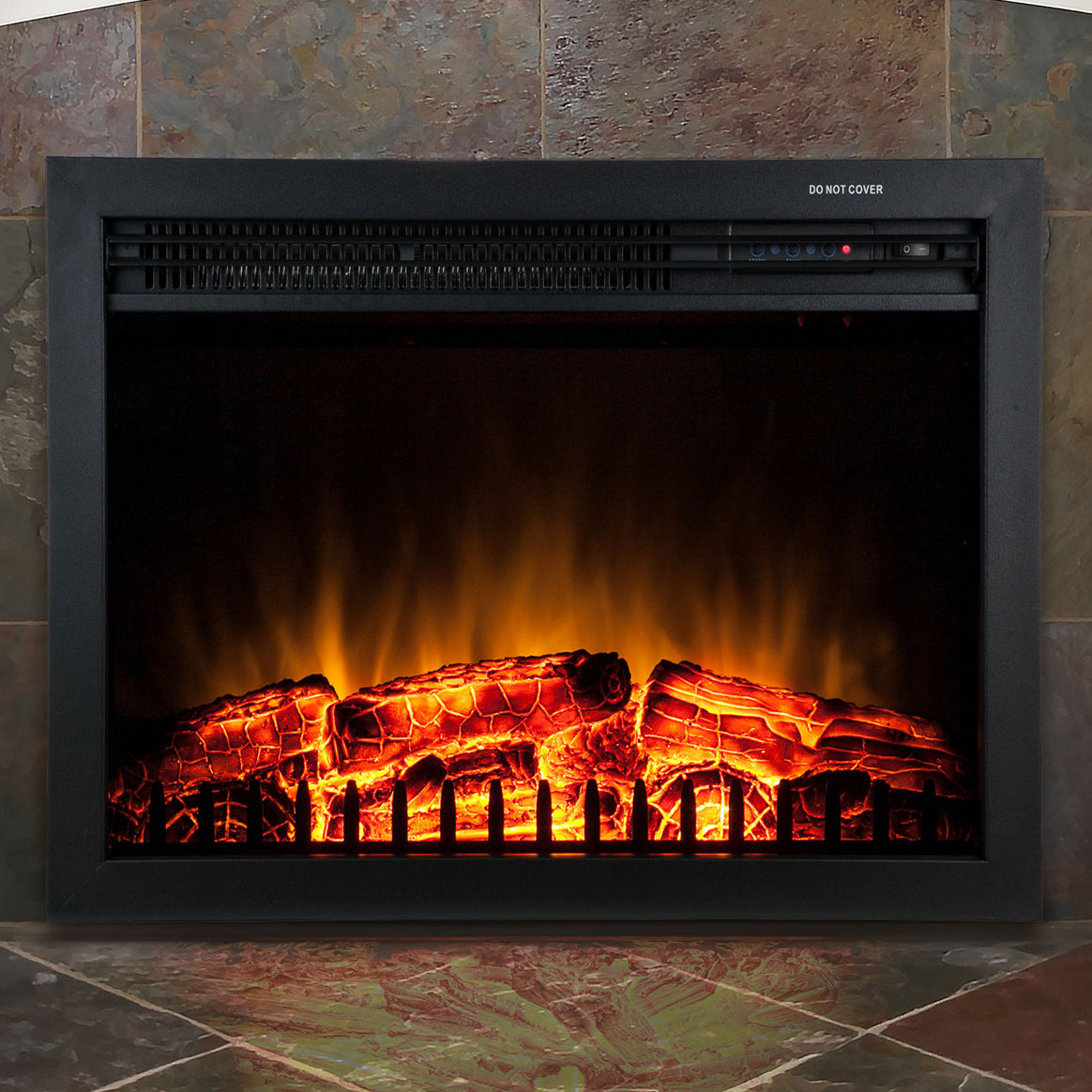 AKDY Freestanding Electric Fireplace Insert & Reviews Wayfair