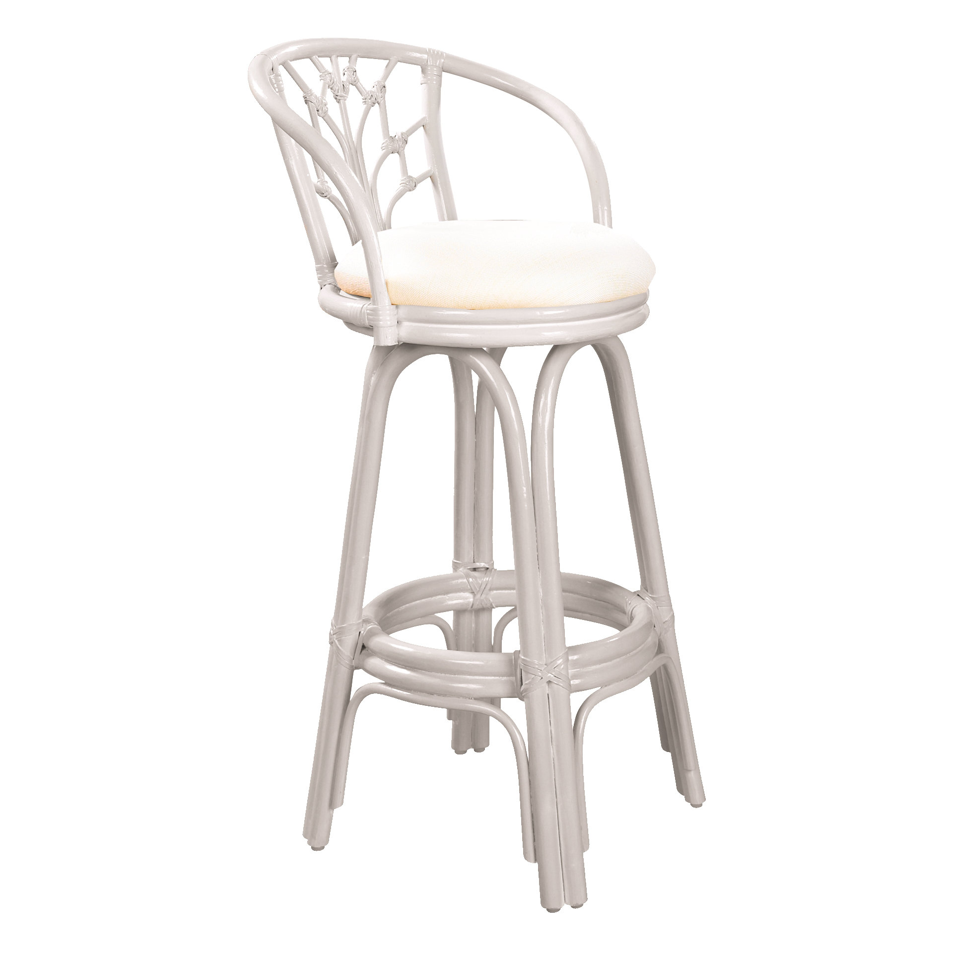 Hospitality Rattan Valencia 24" Swivel Bar Stool & Reviews Wayfair