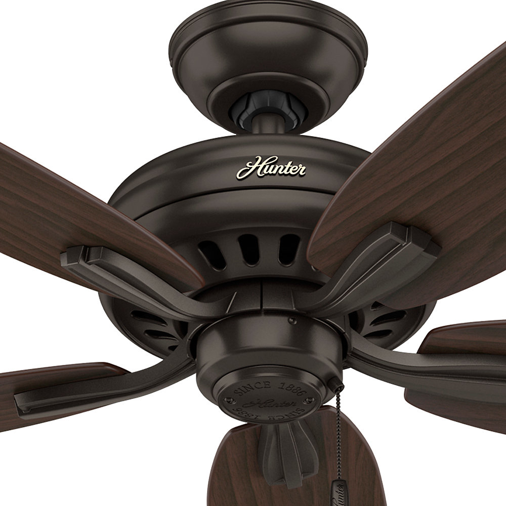 Hunter Fan 52 Newsome 5 Blade Ceiling Reviews Wayfair Hunter Fan 52 Quot Newsome 5 Blade Ceiling