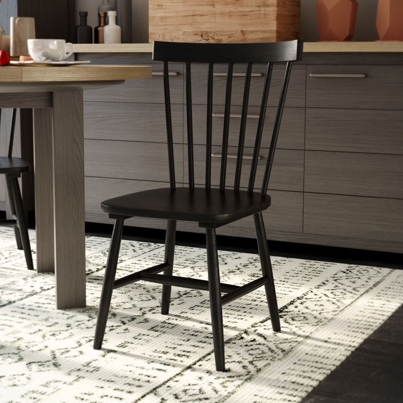 Fjørde & Co Esszimmerstuhl-Set Lawrence aus Massivholz & Bewertungen