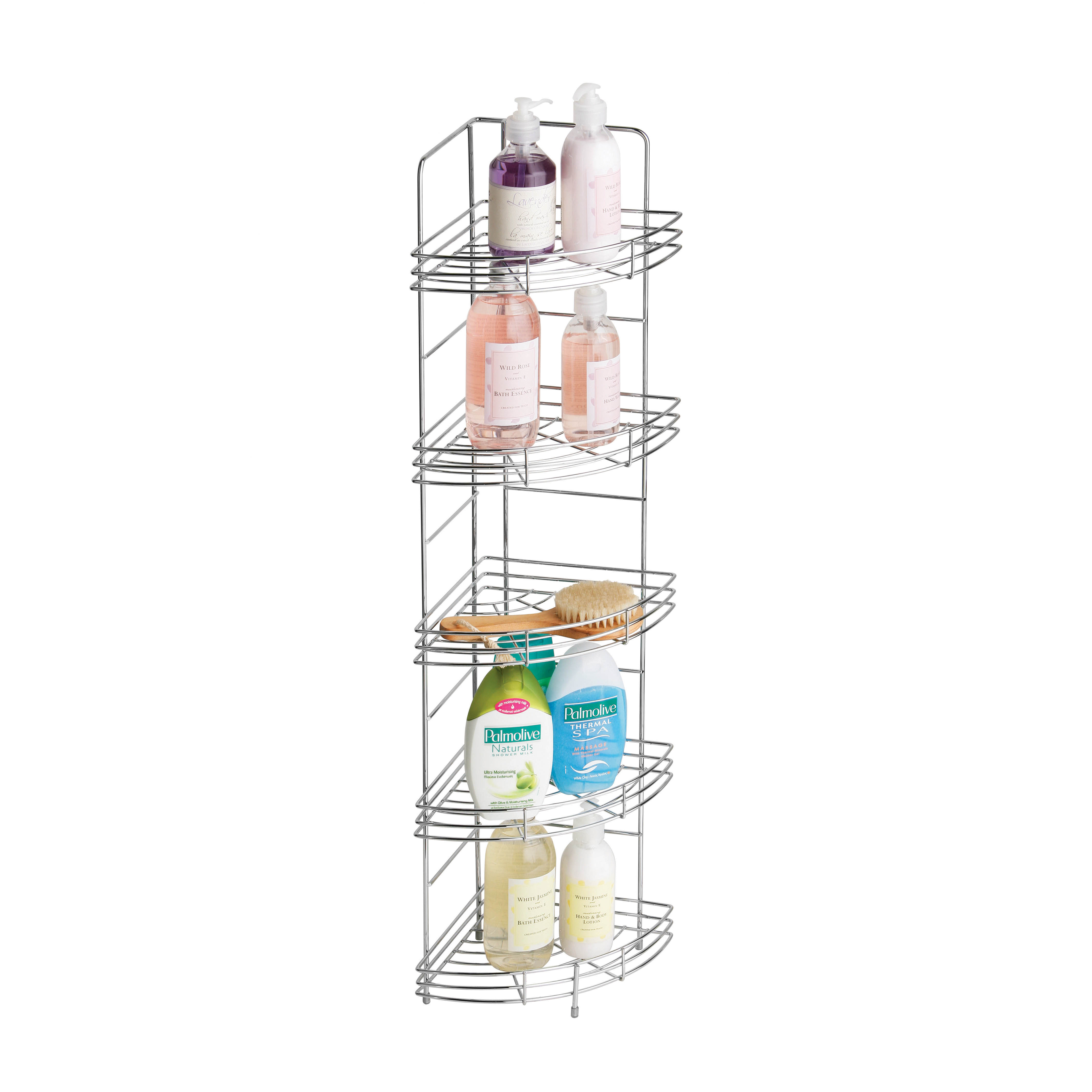 All Home Metal Free Standing Shower Caddy & Reviews Wayfair.co.uk