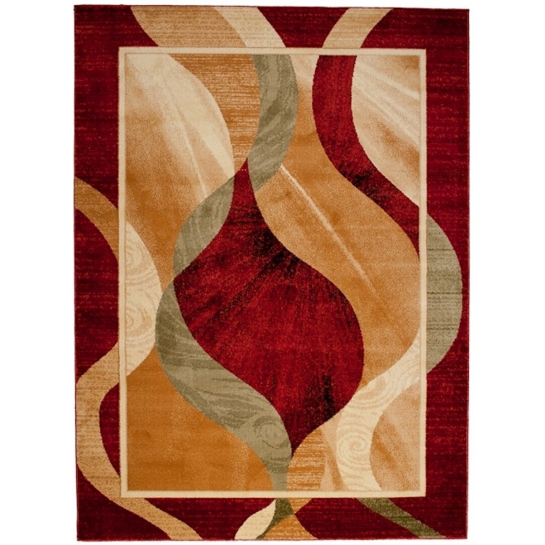 Home & Haus Sphere Red Area Rug & Reviews | Wayfair.co.uk - Home & Haus Sphere Red ...