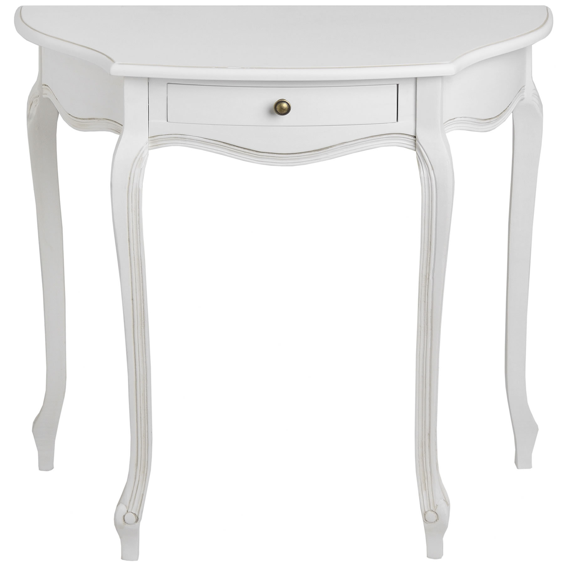 Hill Interiors White Room Half Moon Console Table & Reviews Wayfair.co.uk
