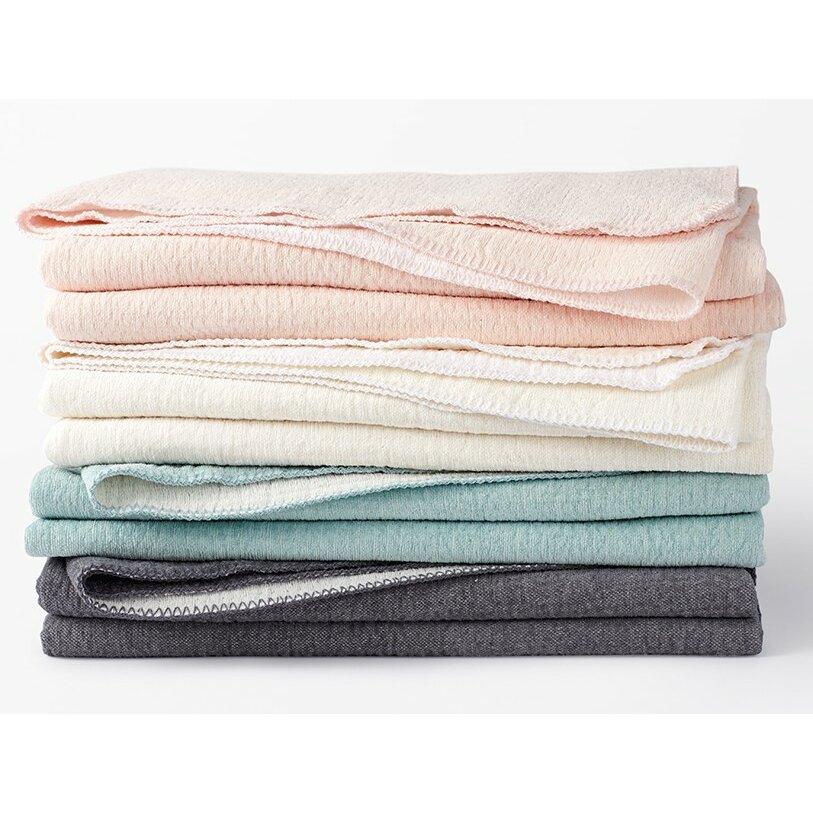 Coyuchi Cozy Cotton Blanket | Wayfair