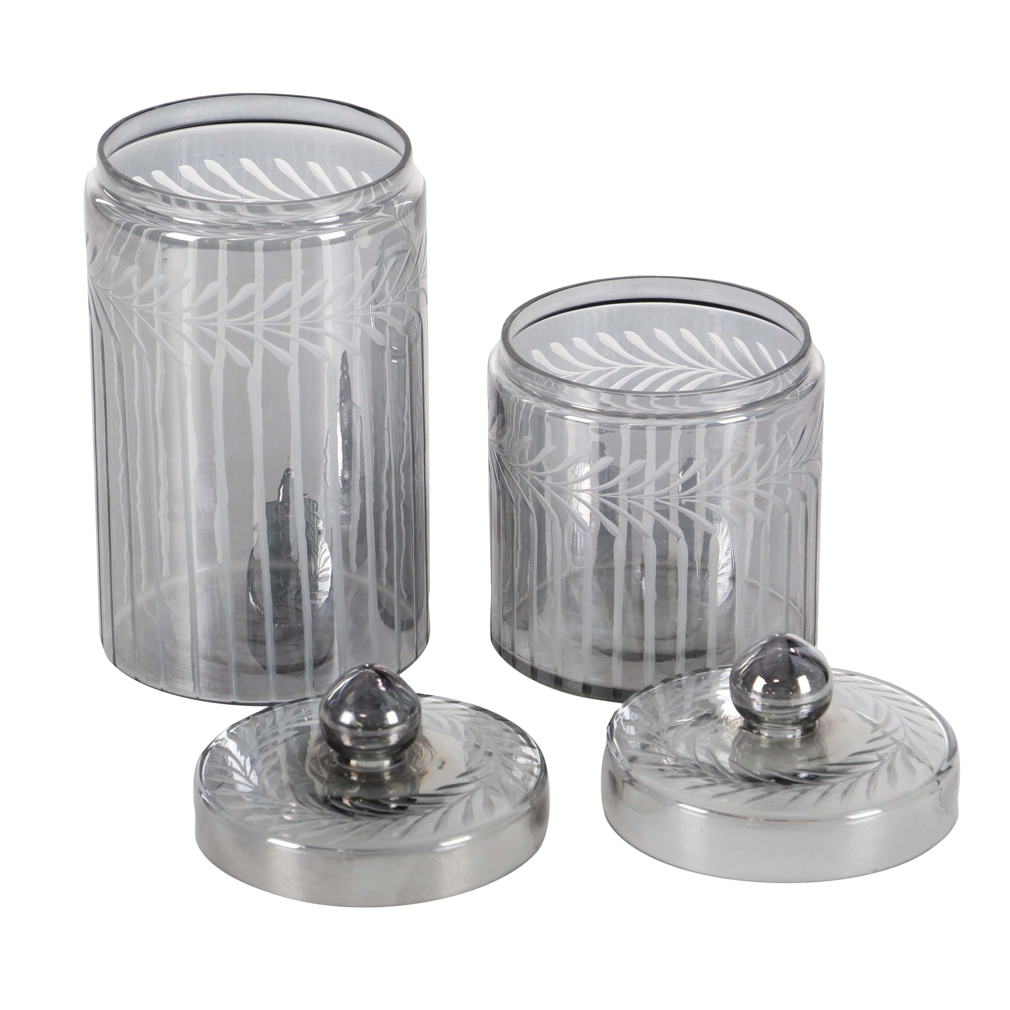 Churchill 2Piece Decorative Glass Jar Set Joss & Main