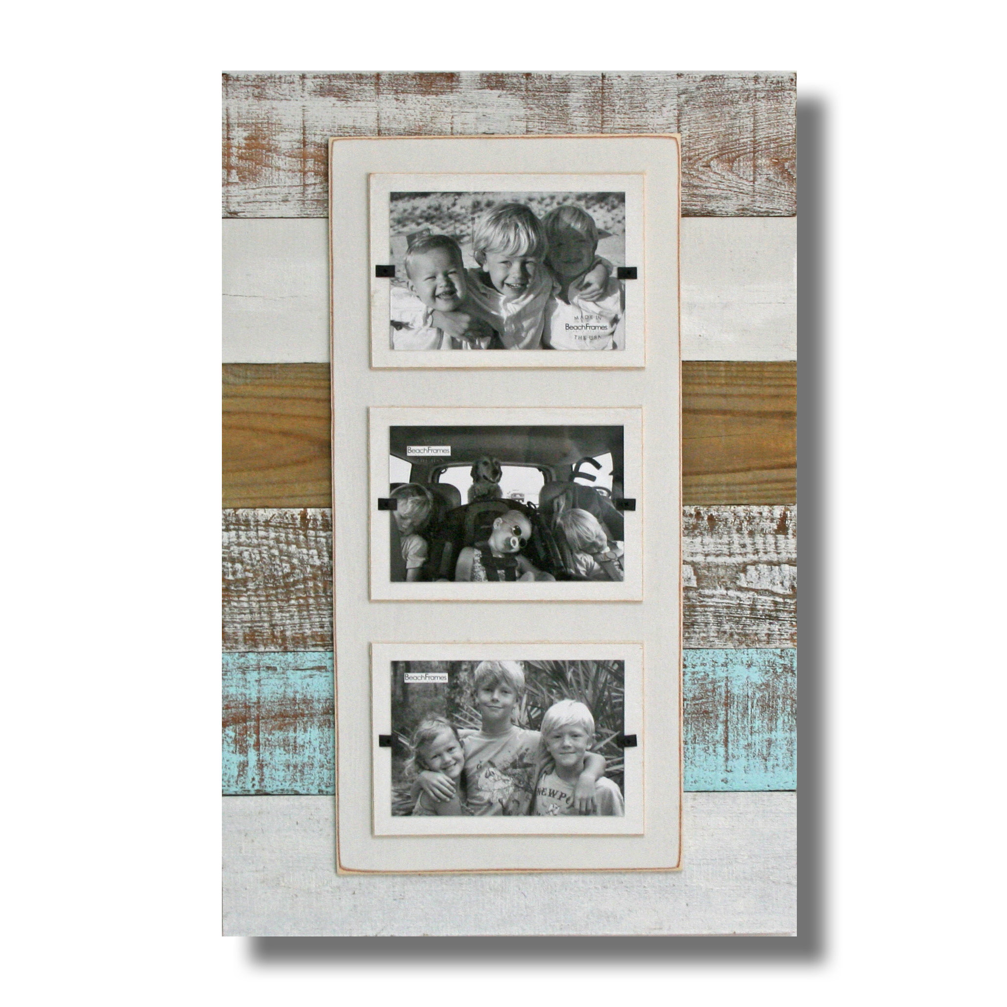 Beach Frames Cape Cod Triple Picture Frame & Reviews Wayfair