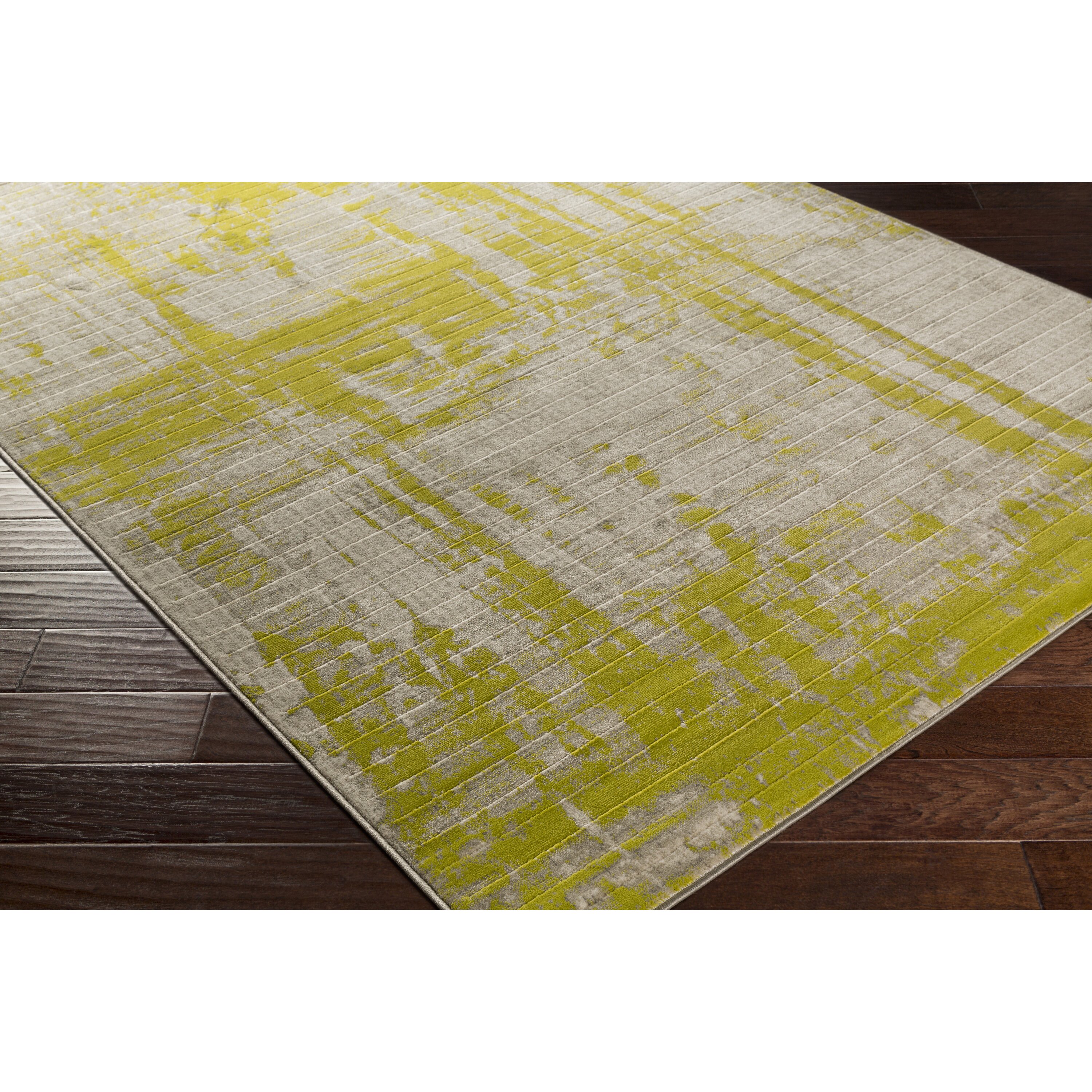 lime green area rug 5—7