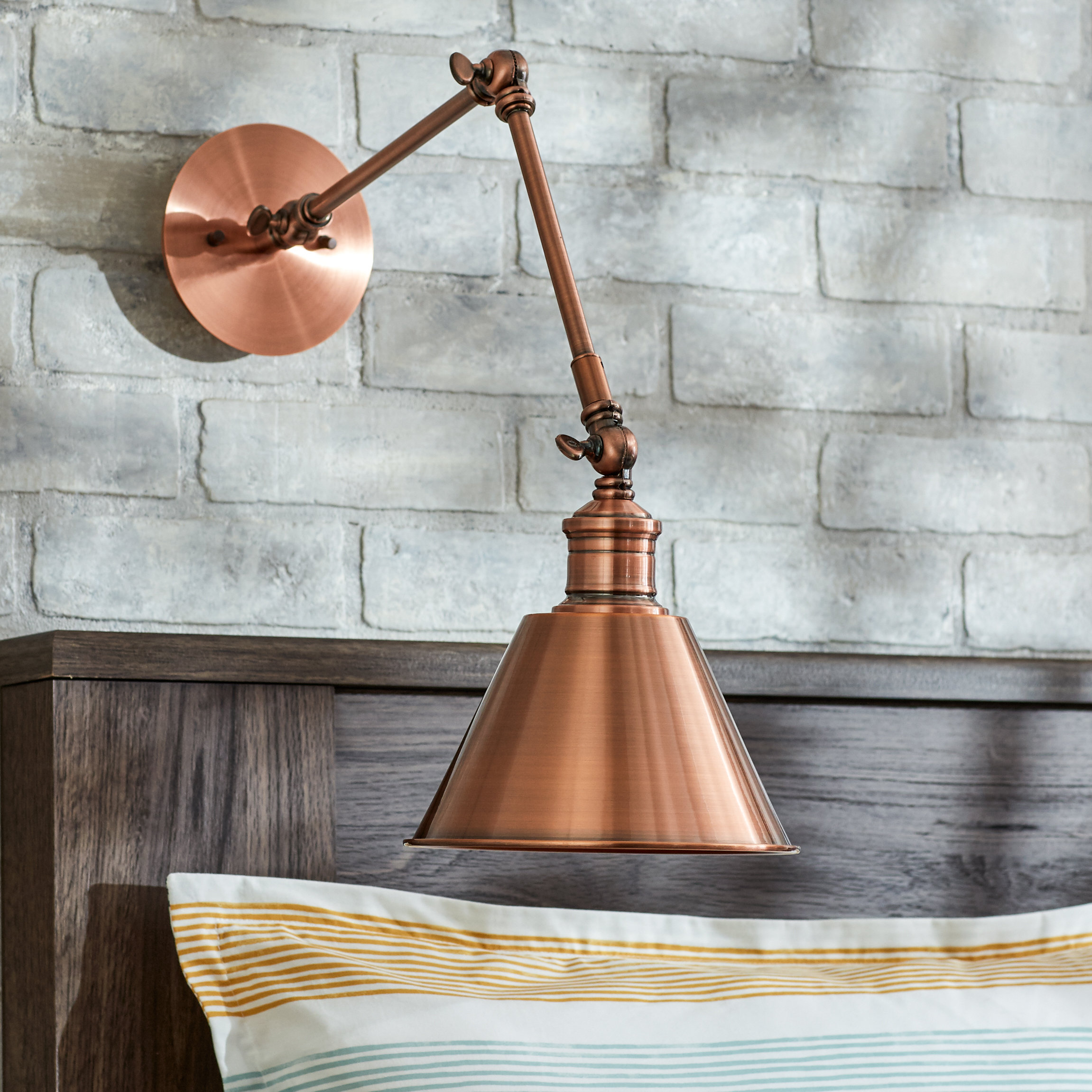 Mercury Row Minks 1 Light Wall Fixture & Reviews Wayfair