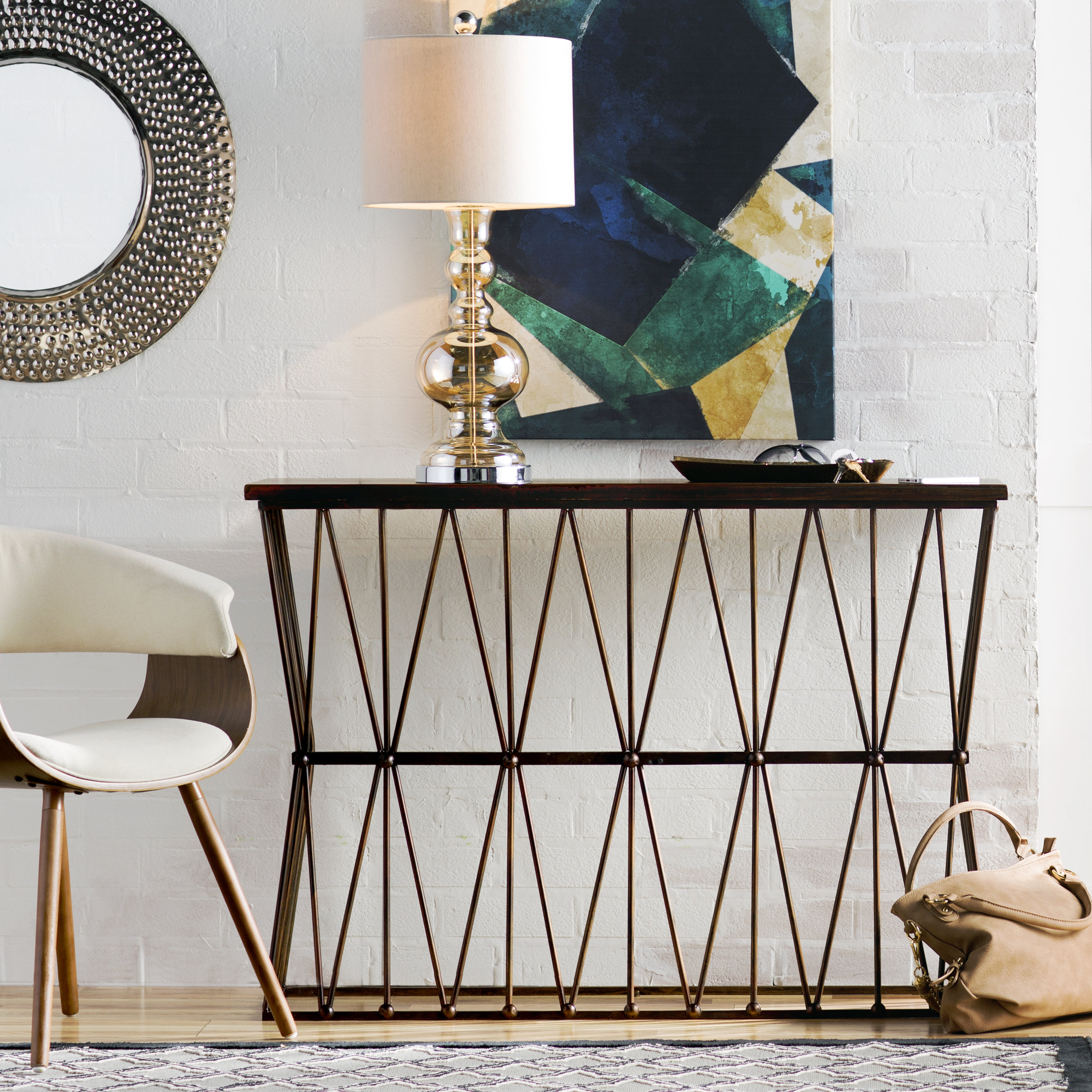 Mercury Row Brookover Console Table & Reviews Wayfair