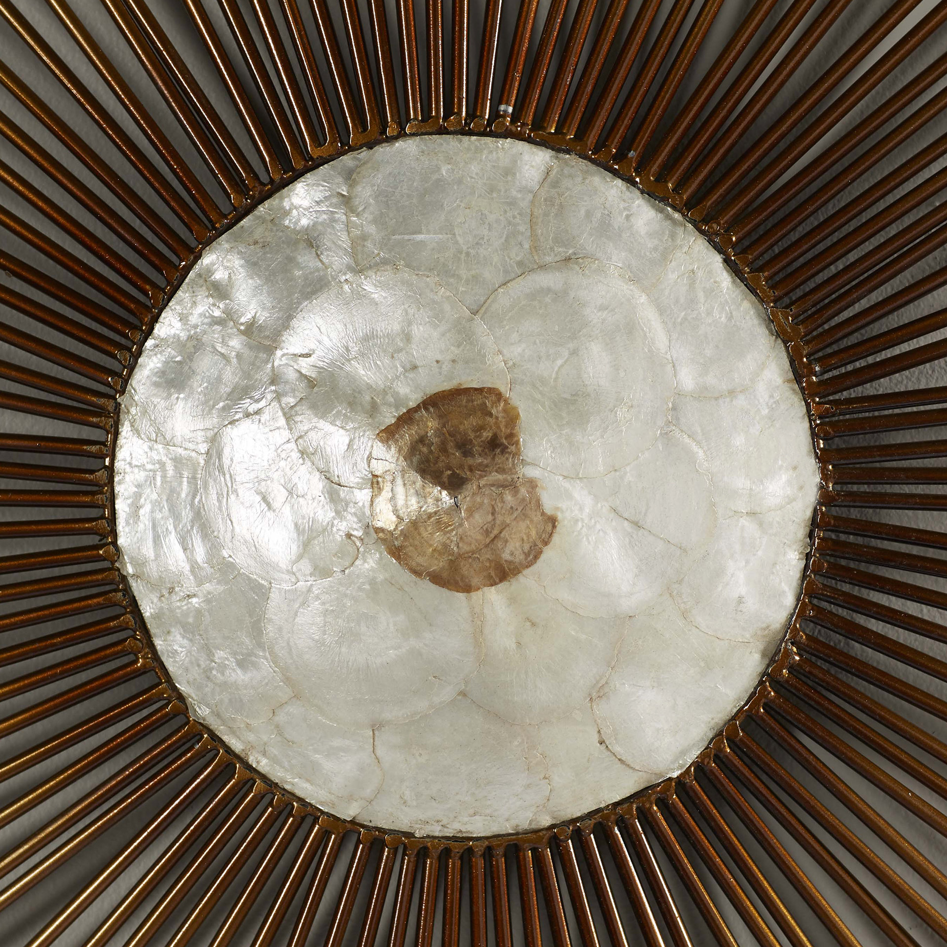 Mercury Row Metal Capiz Wall Decor & Reviews Wayfair