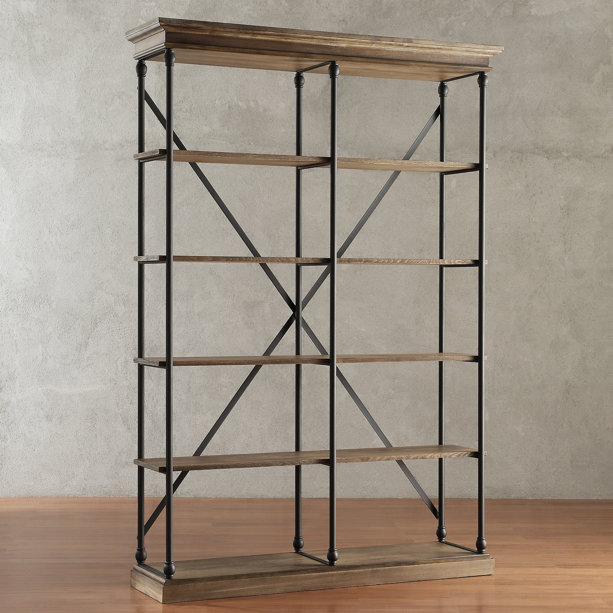 Mercury Row Deidrian 84" Etagere Bookcase & Reviews Wayfair
