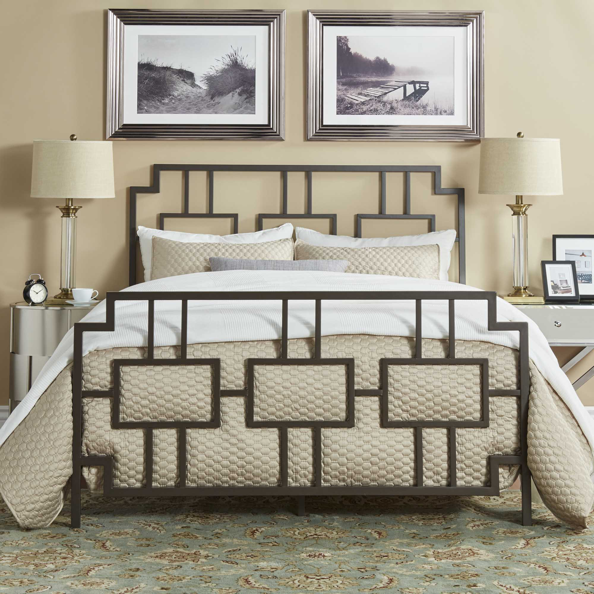 Mercury Row Atropos Panel Bed & Reviews Wayfair