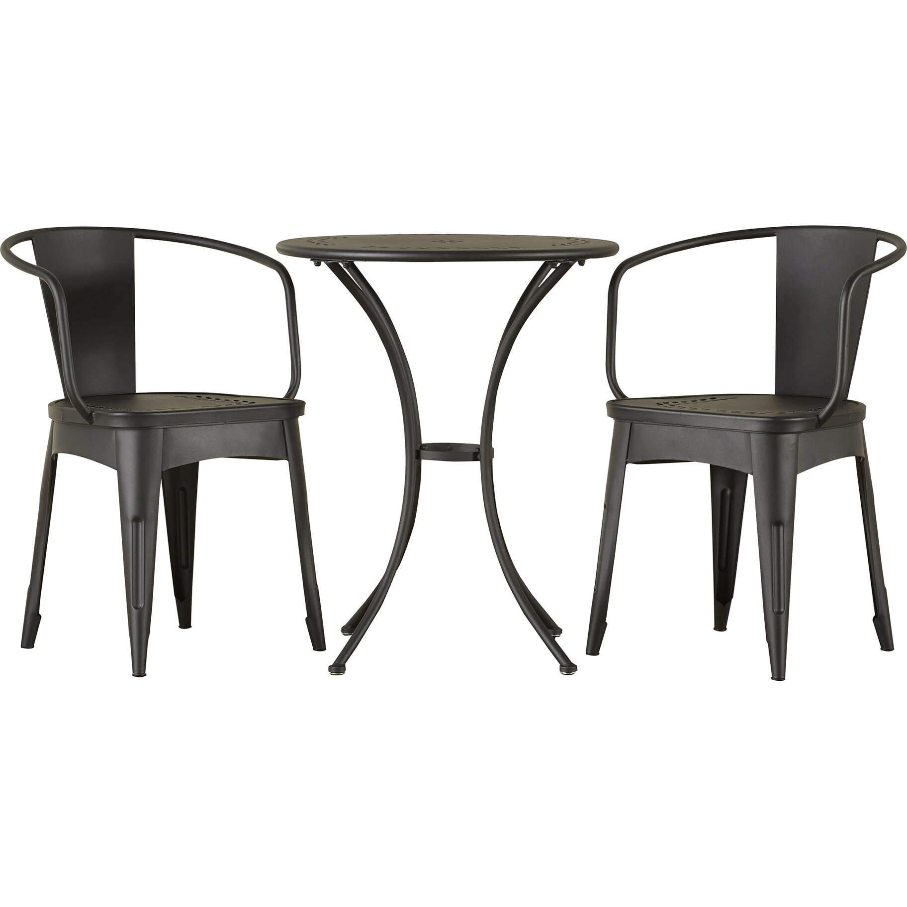 Mercury Row Yoan 3 Piece Dining Set & Reviews | Wayfair