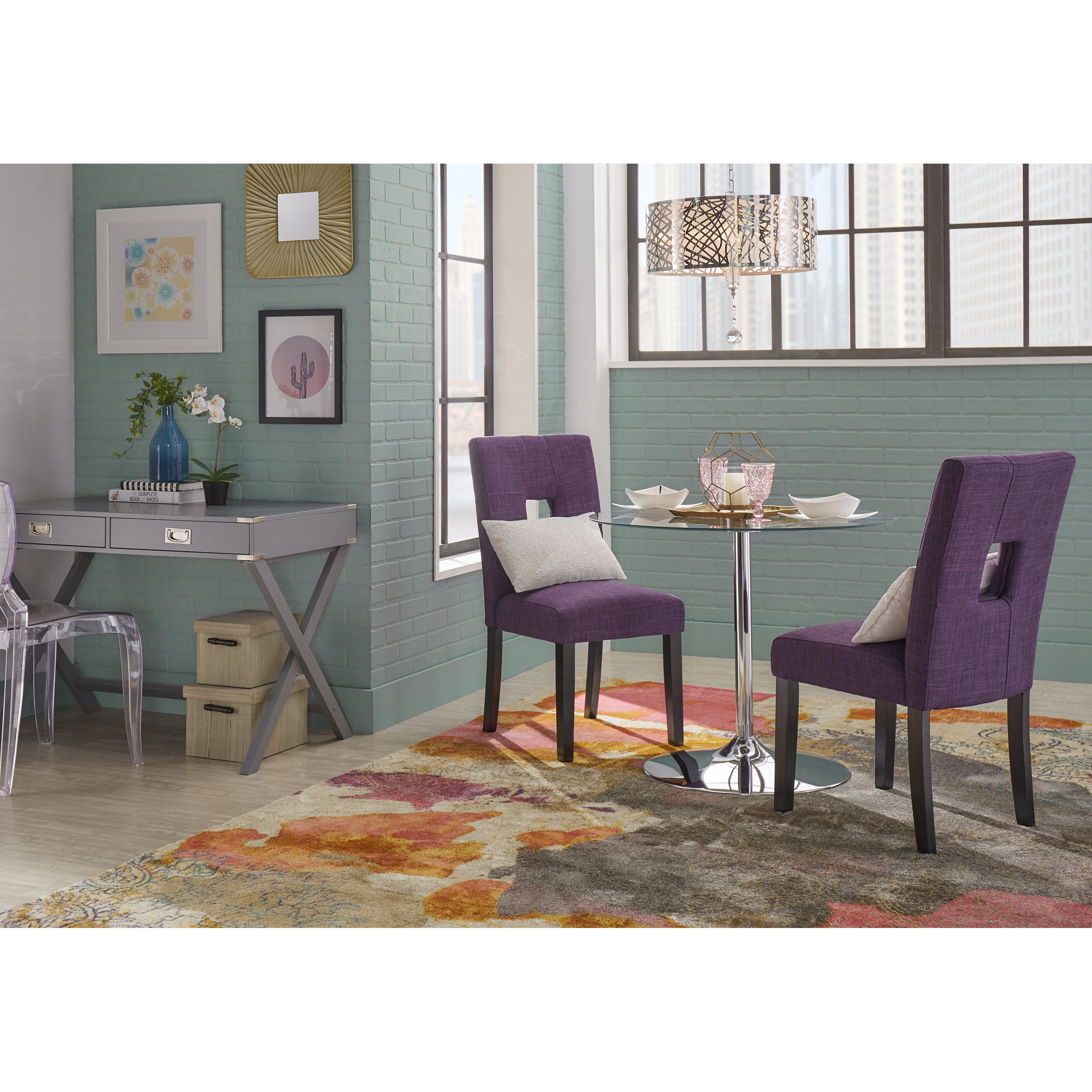 Mercury Row Virgil Pink Area Rug & Reviews Wayfair