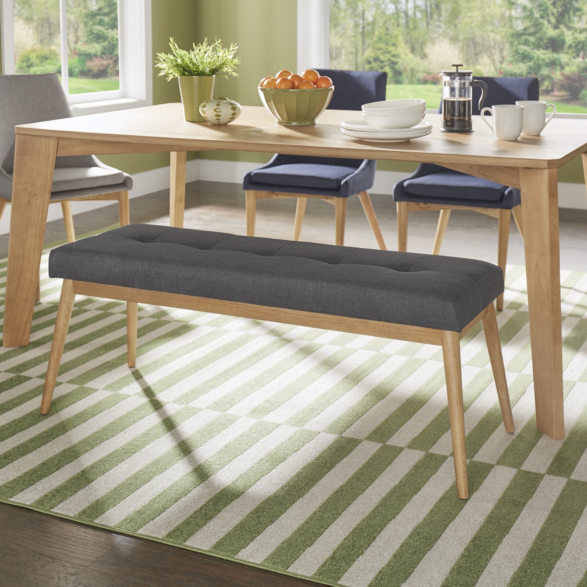 Mercury Row Blaisdell Kitchen Bench & Reviews | Wayfair