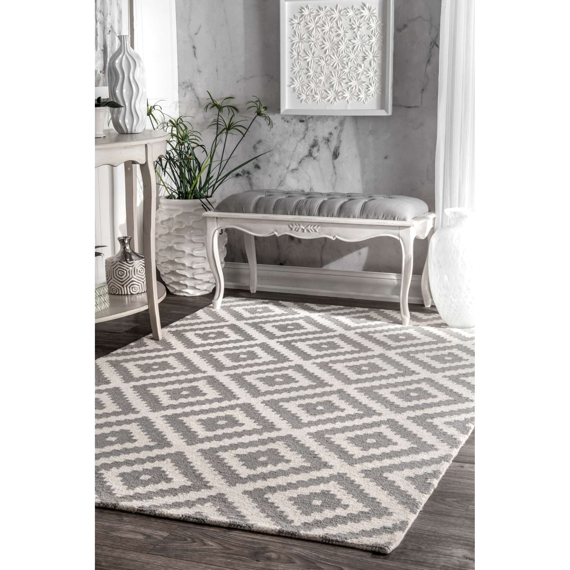 Mercury Row Obadiah Gray Area Rug & Reviews Wayfair
