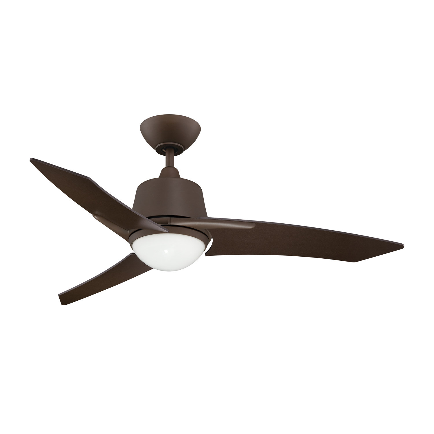 Kendal Lighting 44 Scimitar 3 Blade Ceiling Fan With Wall Remote Kendal Lighting 44 Quot Scimitar 3 Blade Ceiling Fan With Wall Remote