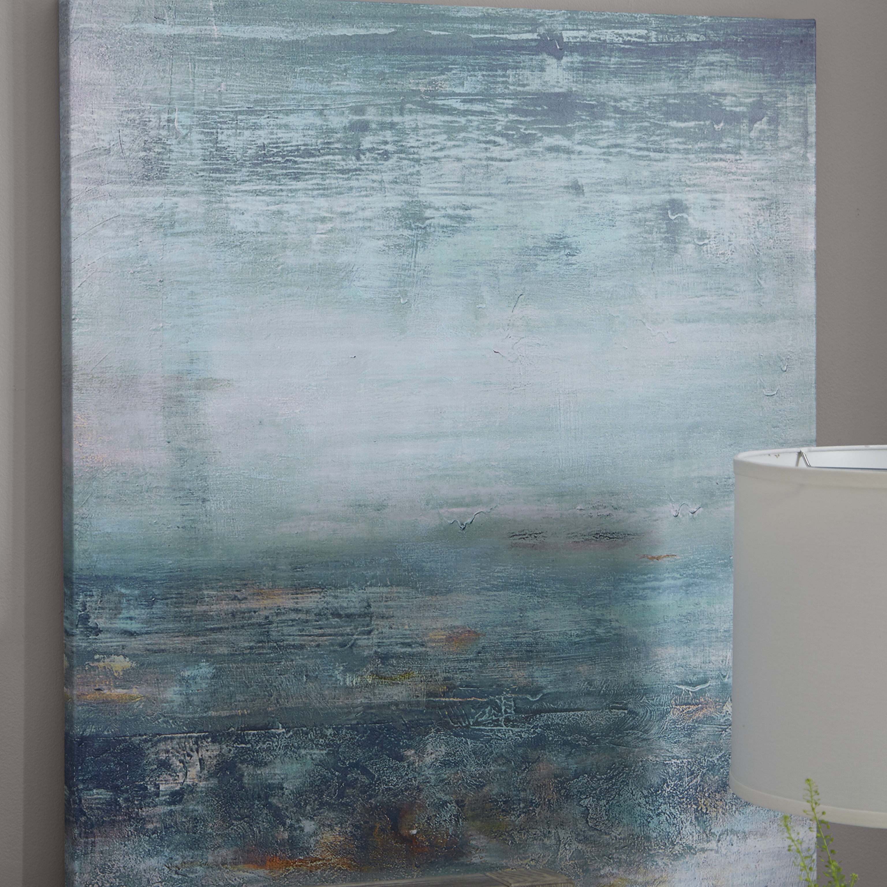 Ready2hangart Abstract Spa' Framed Graphic Art Print on Canvas Blue & Reviews Wayfair.ca