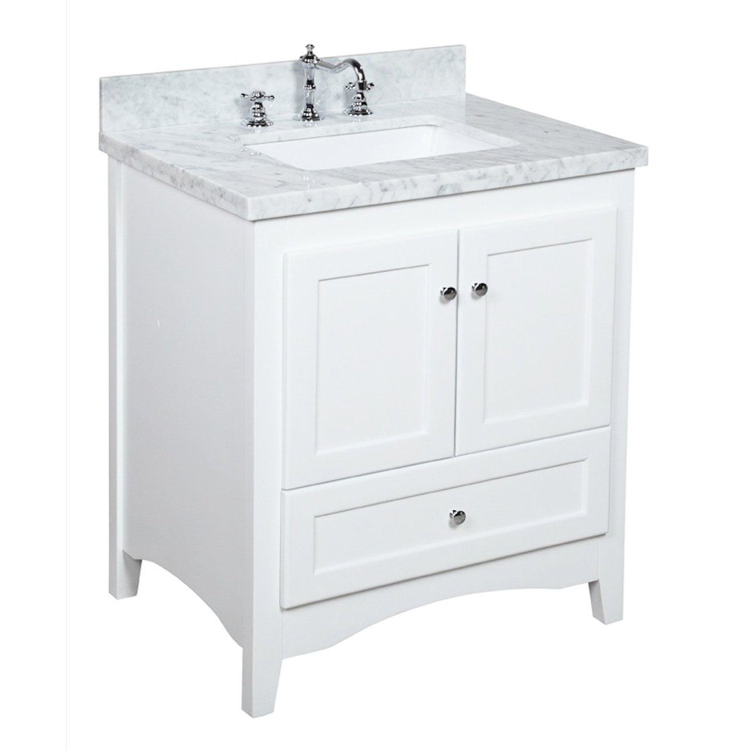 Kbc Abbey 30 Single Bathroom Vanity Set Reviews Wayfair Kitchen Bath Collection Abbey 30 Quot Single Bathroom Vanity Set