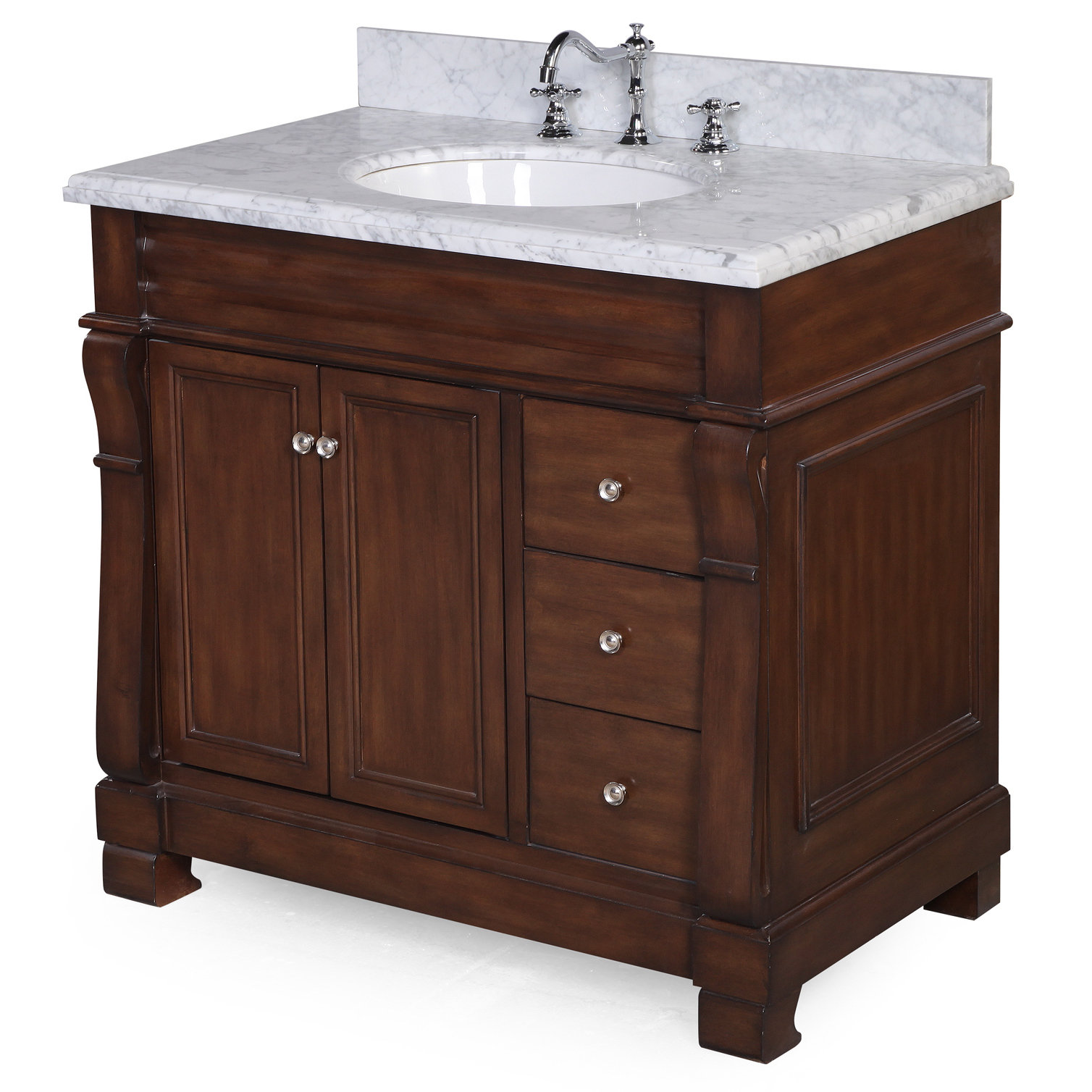 Kbc Westminster 36 Single Bathroom Vanity Set Reviews Wayfair Kitchen Bath Collection Westminster 36 Quot Single Bathroom Vanity Set
