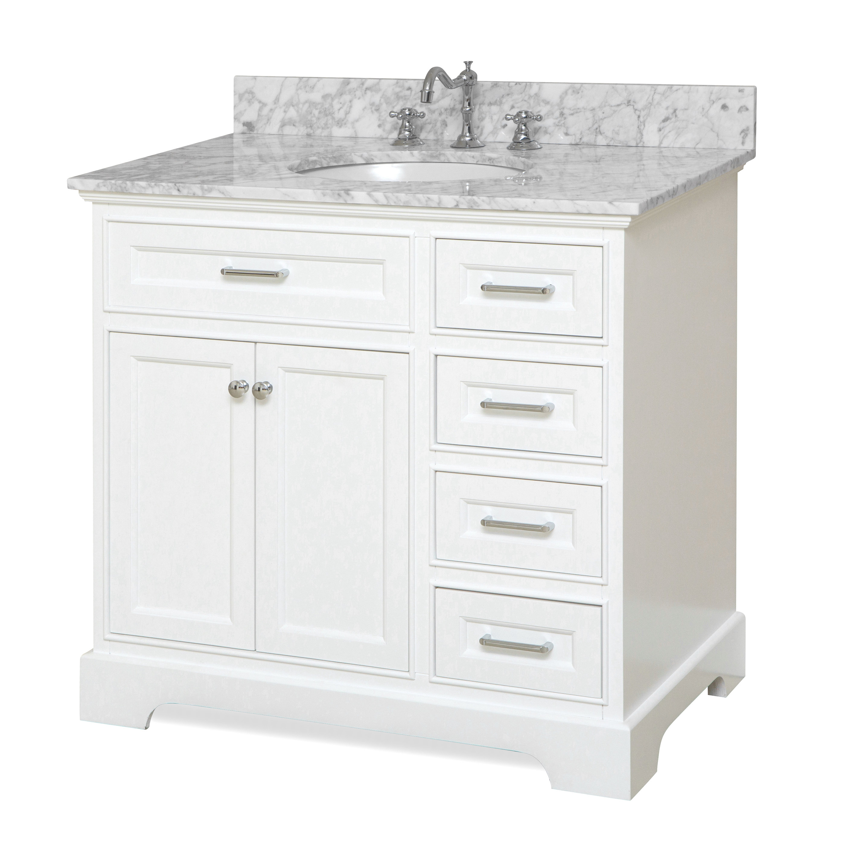 KBC Aria 36" Single Vanity Set & Reviews Wayfair