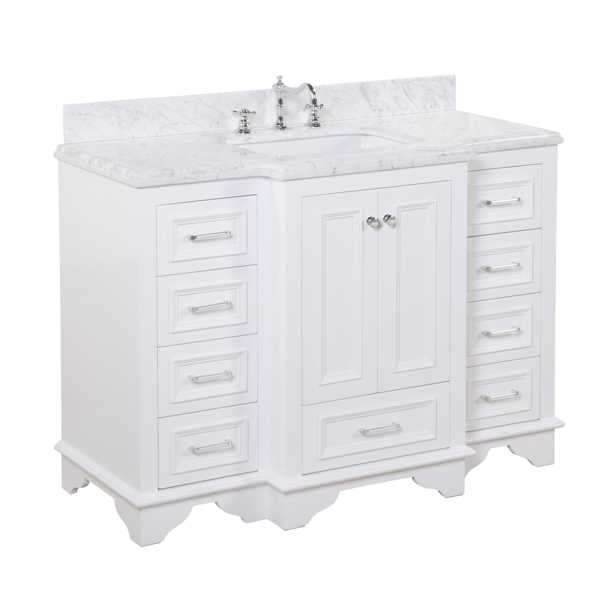 KBC Nantucket 48" Single Bathroom Vanity Set & Reviews ...