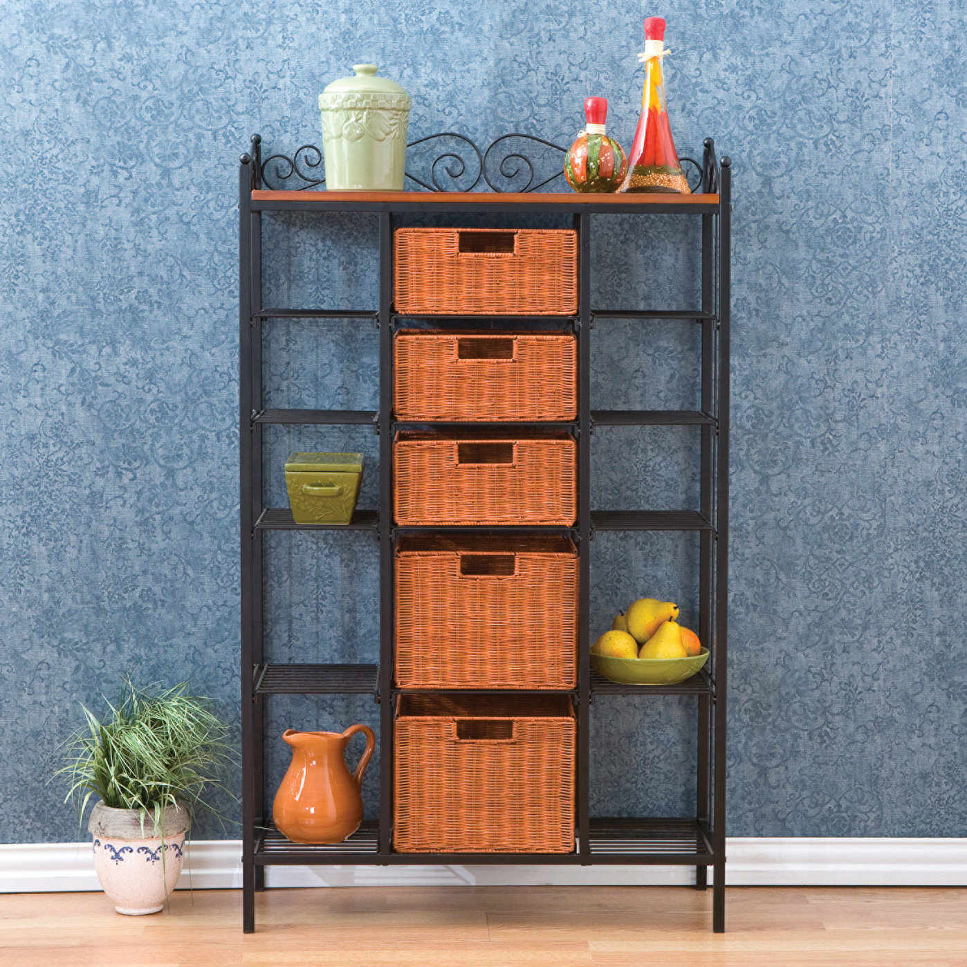 Red Barrel Studio Silverado Storage 5 Drawer Baker's Rack & Reviews
