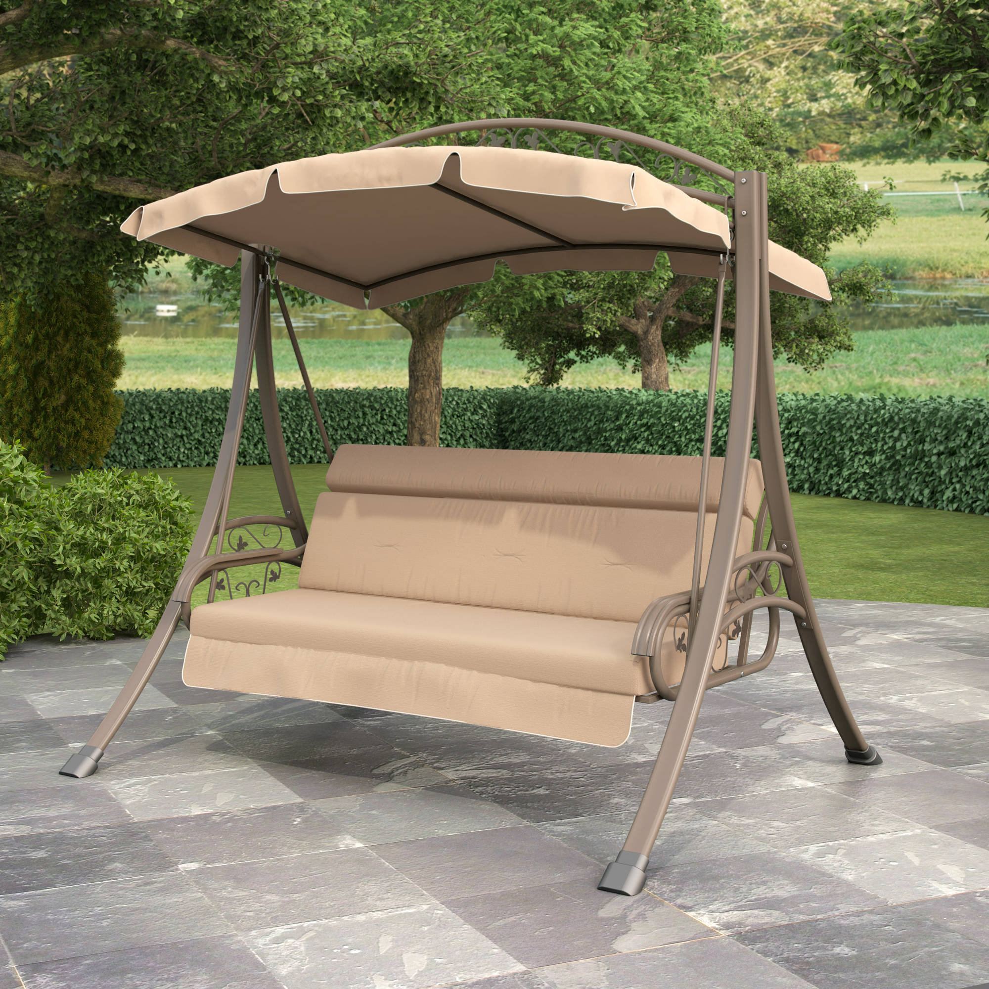 Metal Swing Frame Outdoor Furniture Palestencom