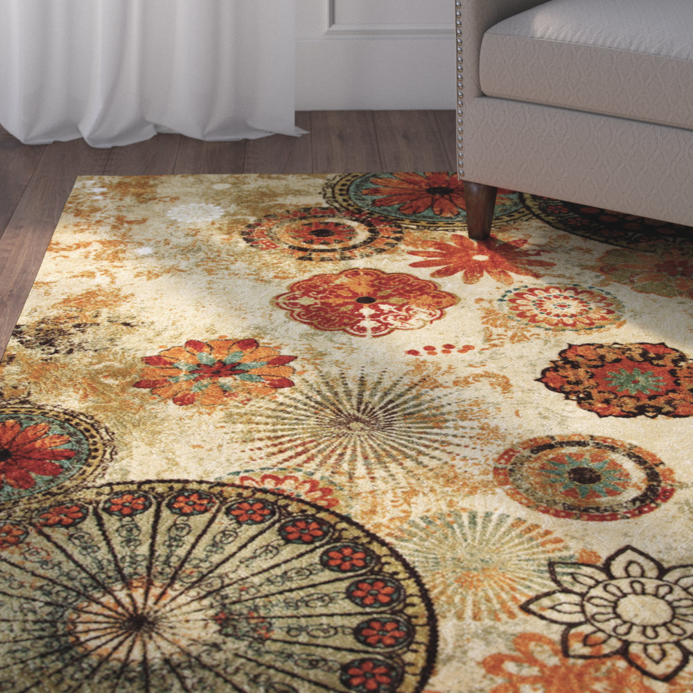 Red Barrel Studio Akron Beige Area Rug & Reviews Wayfair