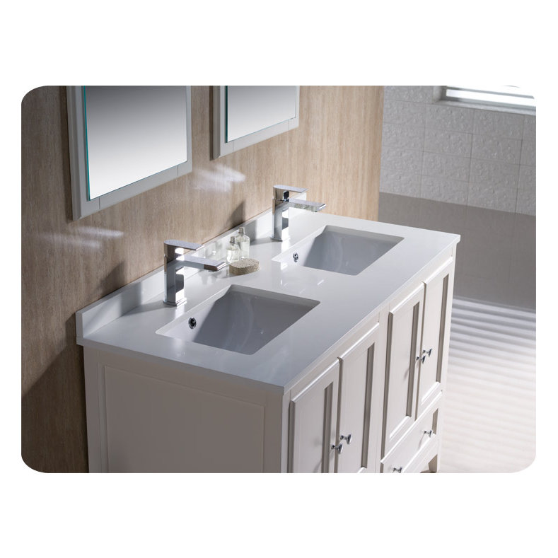 Mirrored Bathroom Vanity Design Ideas Gray Bathroom Vanity With Mirrored Doors
