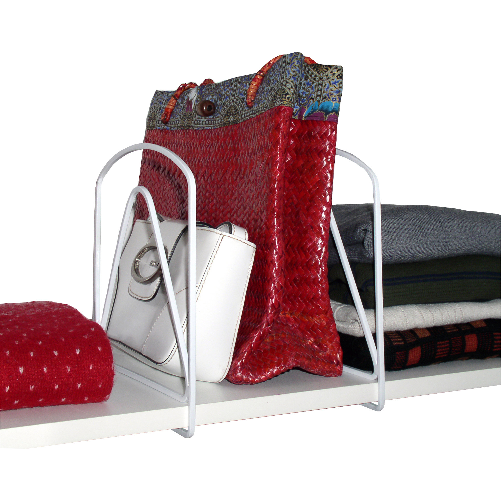 Closetmaid Home And Closet Anizers Shelf Dividers For Wire Shelves