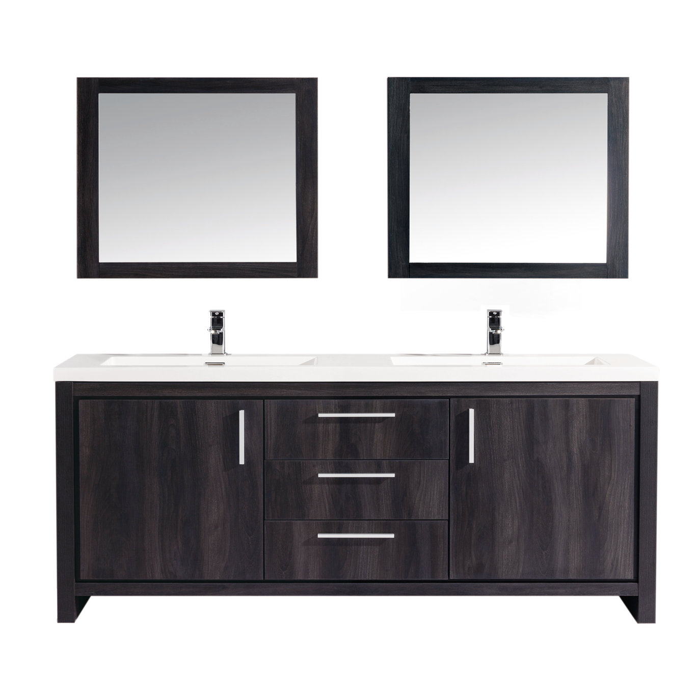 Mtdvanities Miami 59 Double Sink Modern Bathroom Vanity Set With Mtd Vanities Miami 59 Quot Double Sink Modern Bathroom Vanity Set With Mirror