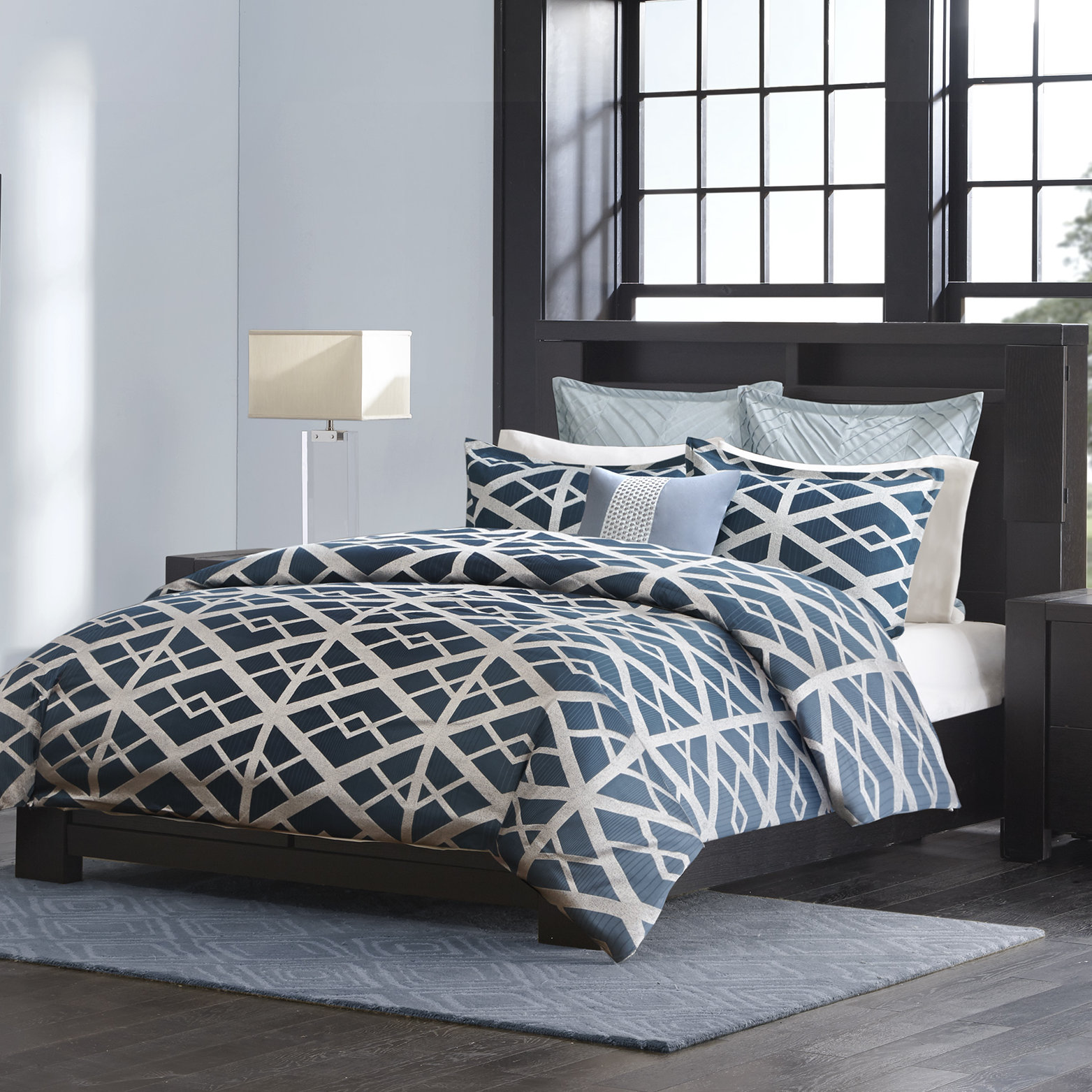 Metropolitan Home Kenmare 3 Piece Comforter Set & Reviews Wayfair