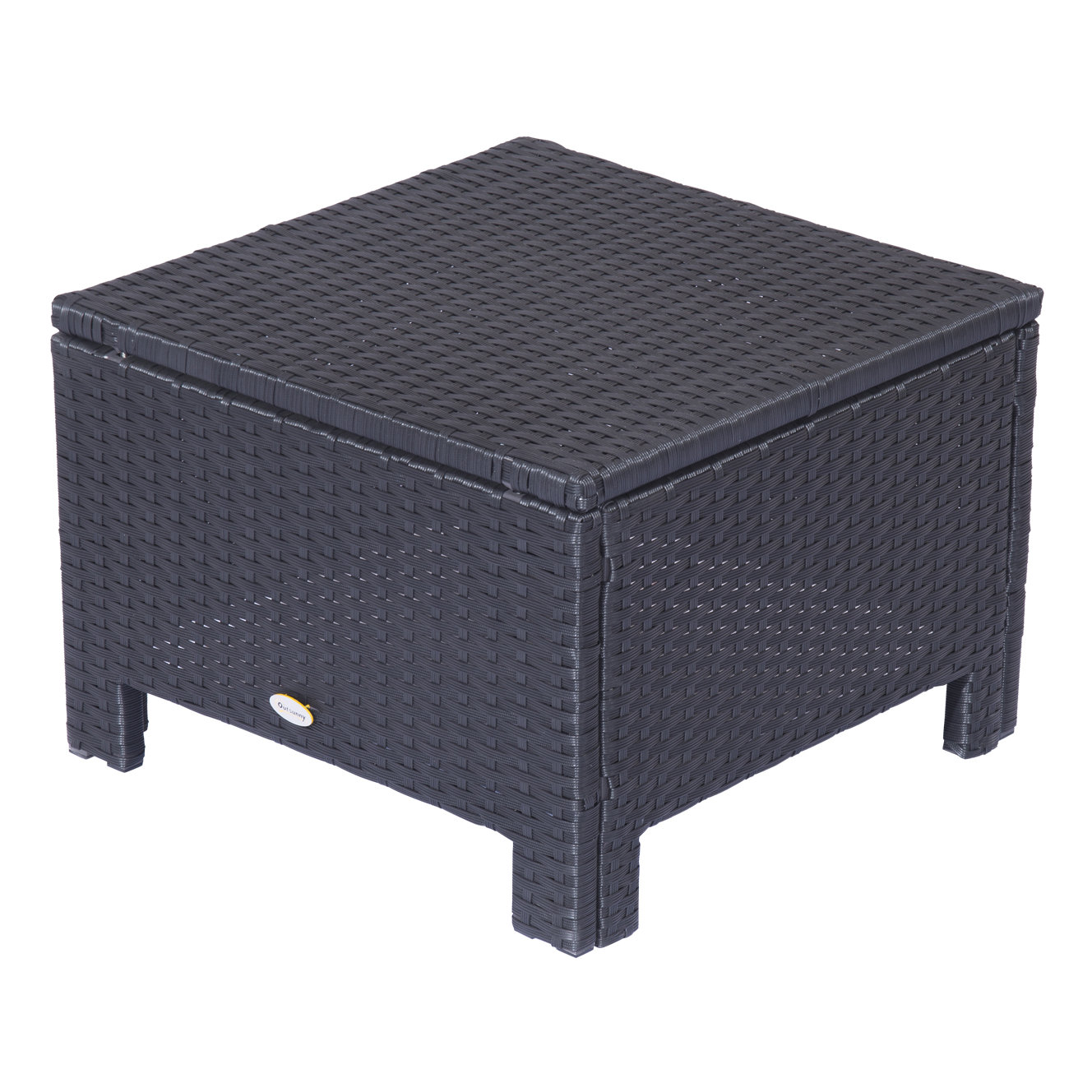Outsunny Foot Stool with Cushion & Reviews Wayfair.co.uk
