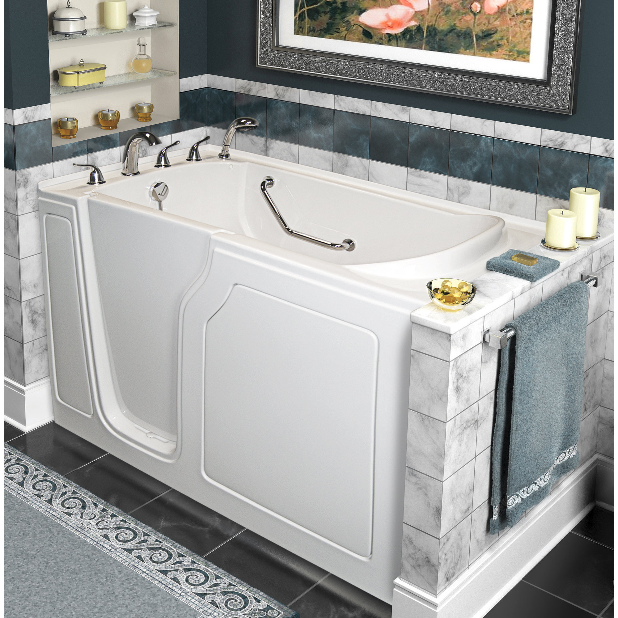 A Walk In Tubs Dignity 48 X 28 Whirlpool And Air Jetted A Walk In Tubs Dignity 48 Quot X 28 Whirlpool And Air Jetted