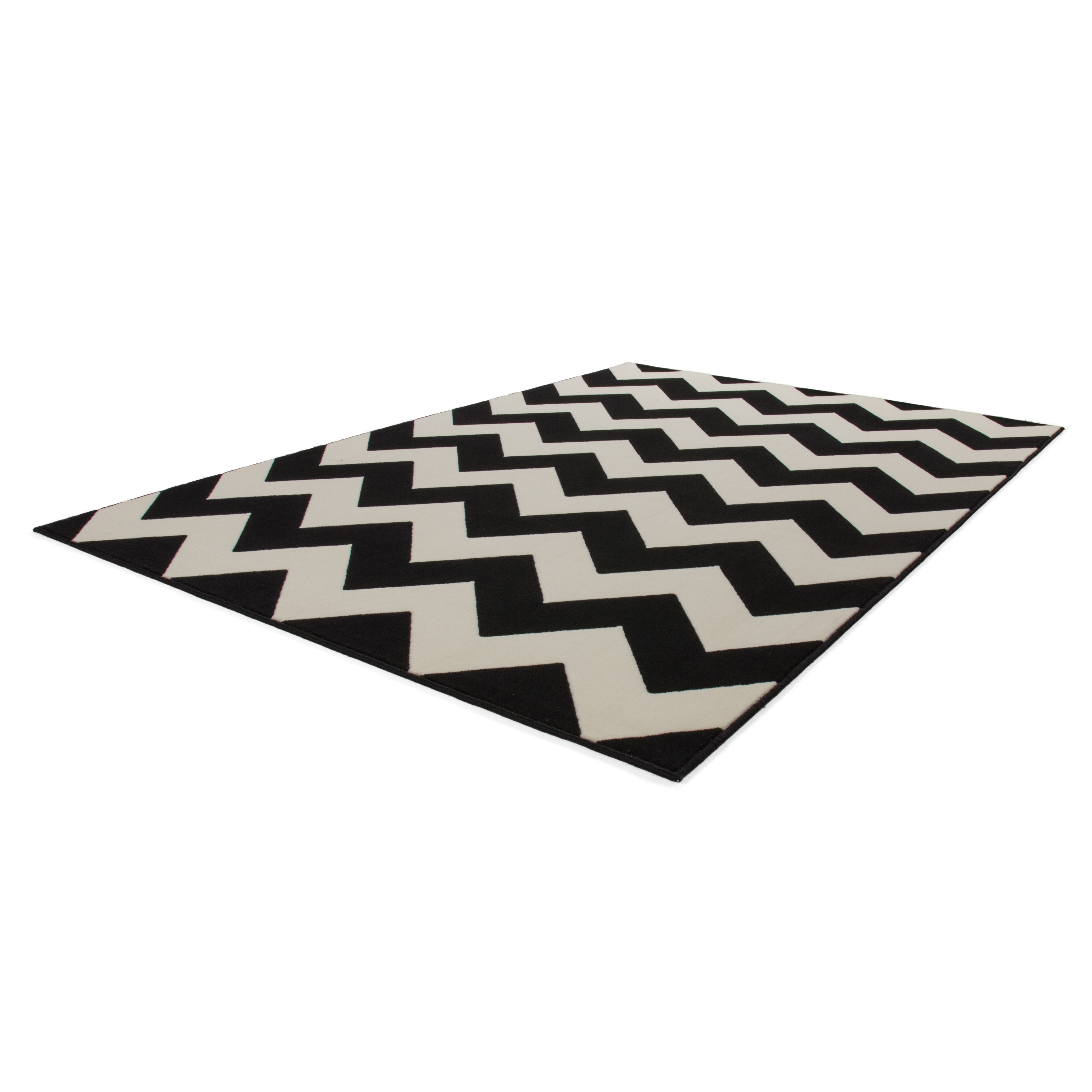 Kayoom Manolya Black and White Area Rug & Reviews Wayfair UK