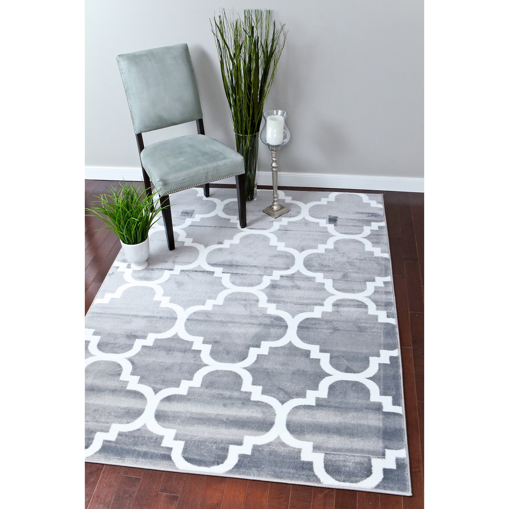 Persianrugs Gray Area Rug & Reviews Wayfair