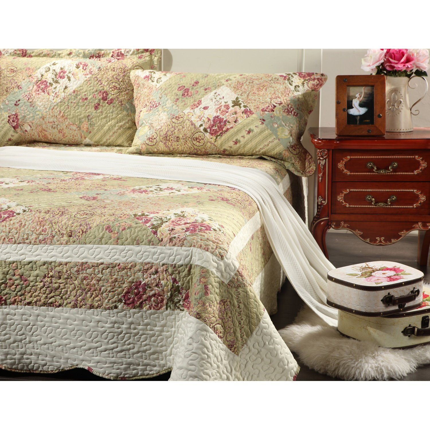 Tache Home Fashion Forest Cottage Bedspread Set & Reviews Wayfair