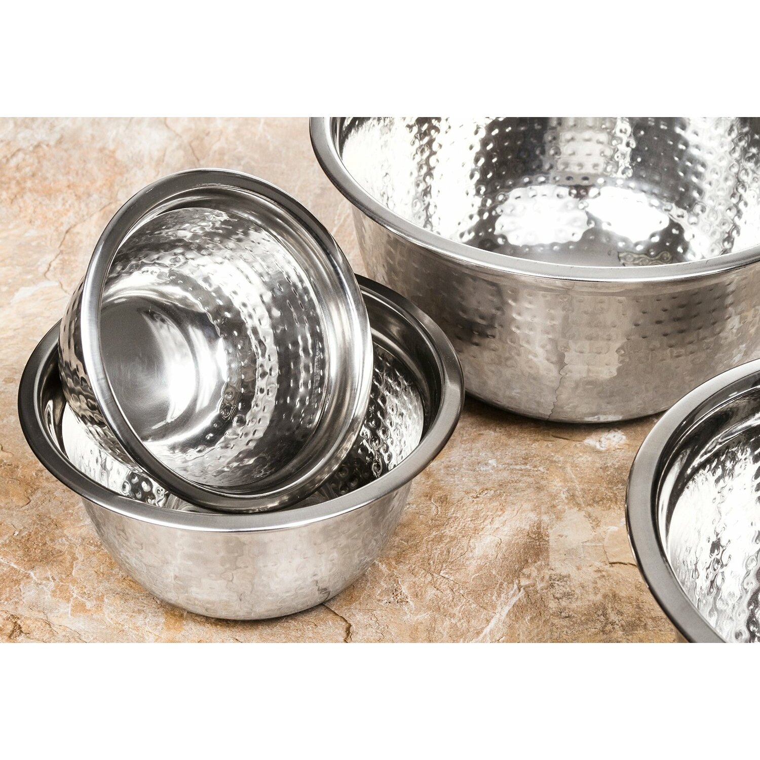 stainless steel mixing bowls
