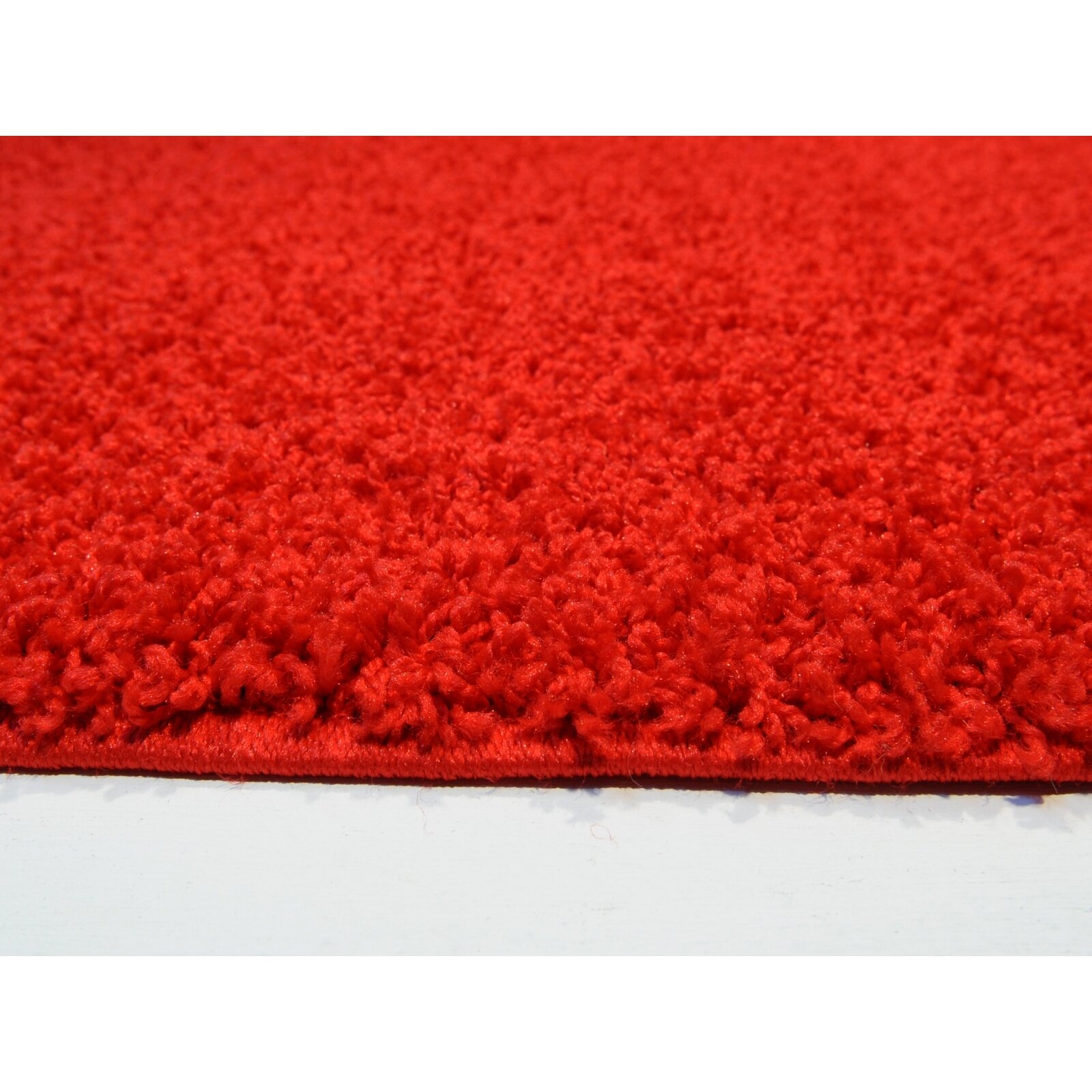 solid red rug